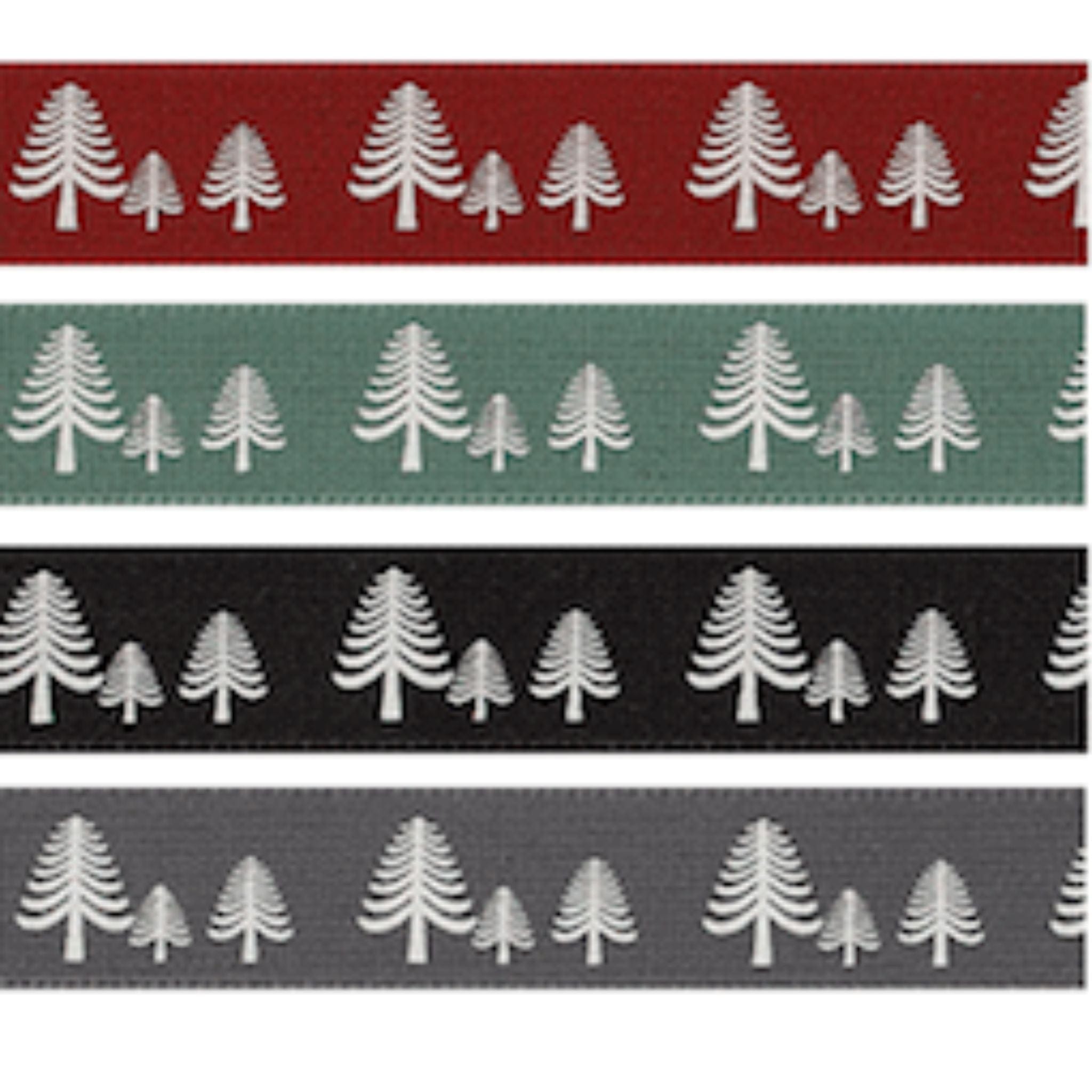 ribbon Red Christmas tree ribbon - Berisfords