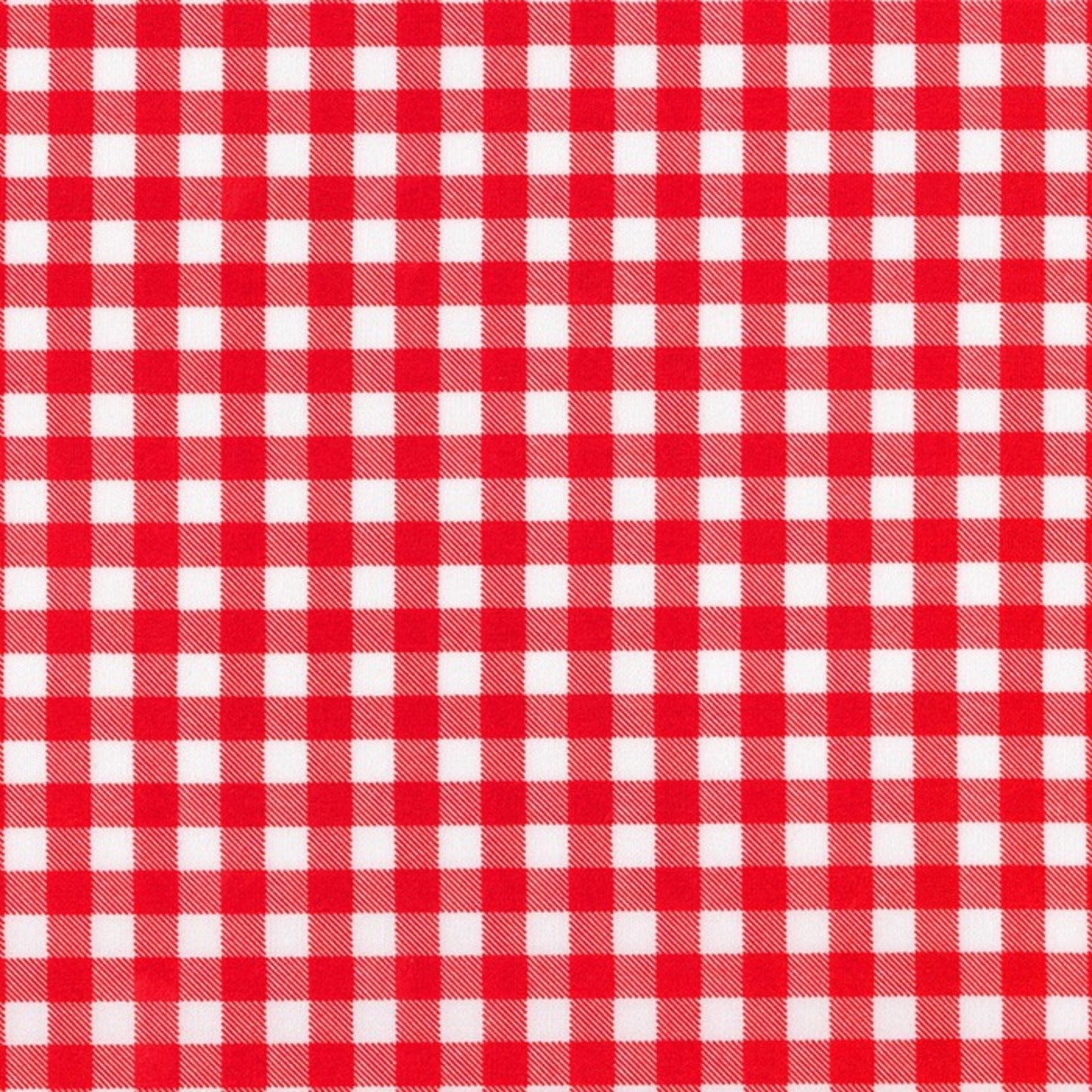 Fabric Red gingham 1/4 inch cotton fabric - Petite Basics - Sevenberry