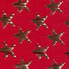 ribbon Red star Christmas ribbon 25mm - Berisfords 60183