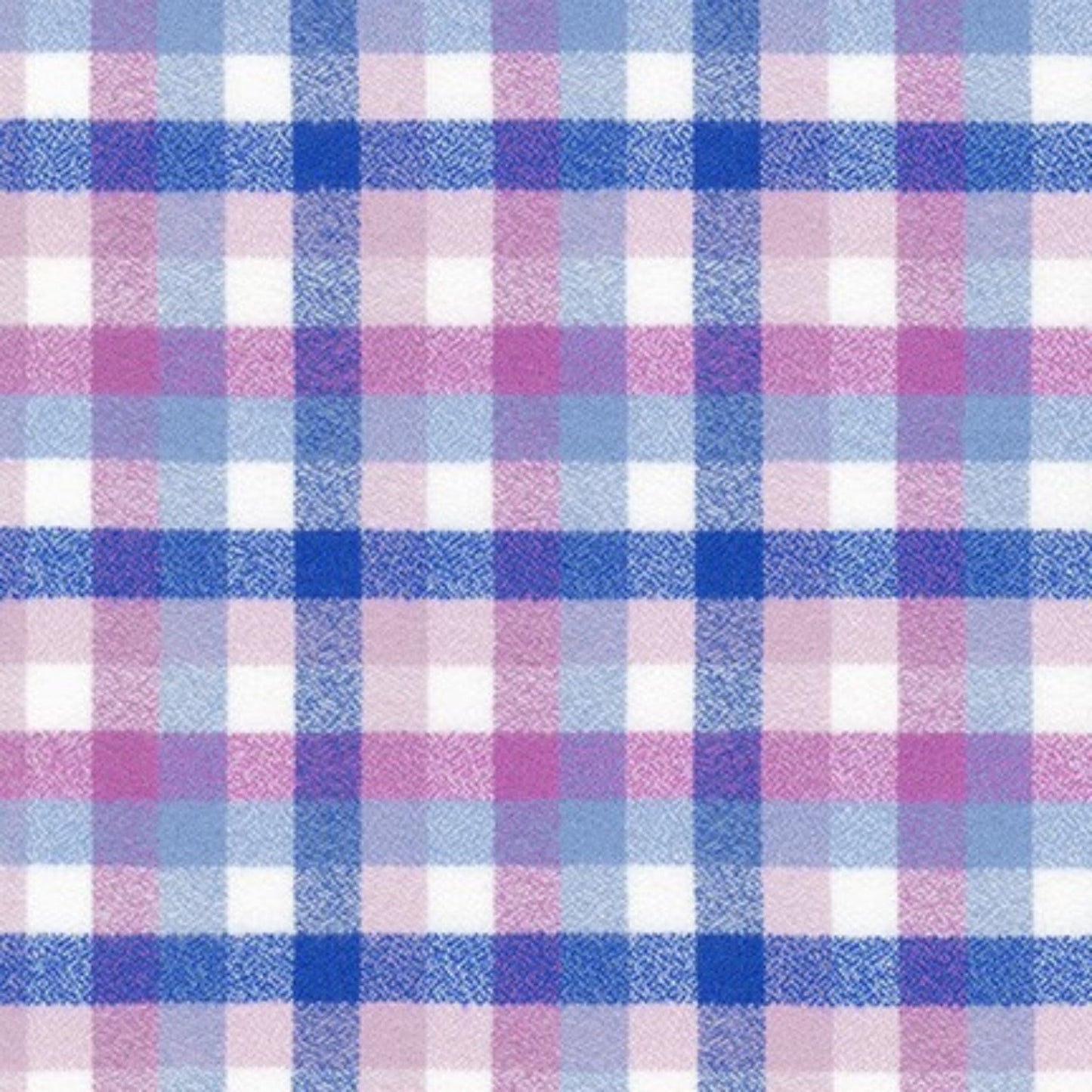 Fabric Red tartan organic flannel - Mammoth Junior - Robert Kaufman-SRKF-20541-98