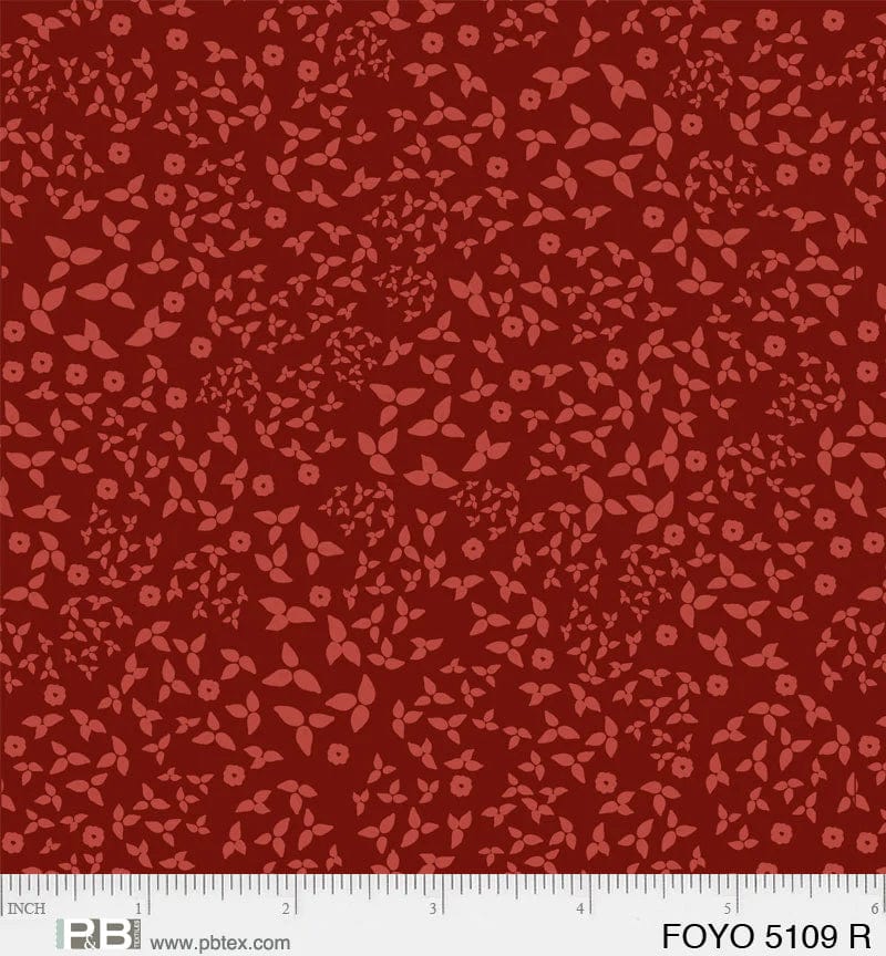 Fabric Robins on dark blue cotton fabric - Fawn'd of You - P & B Textiles