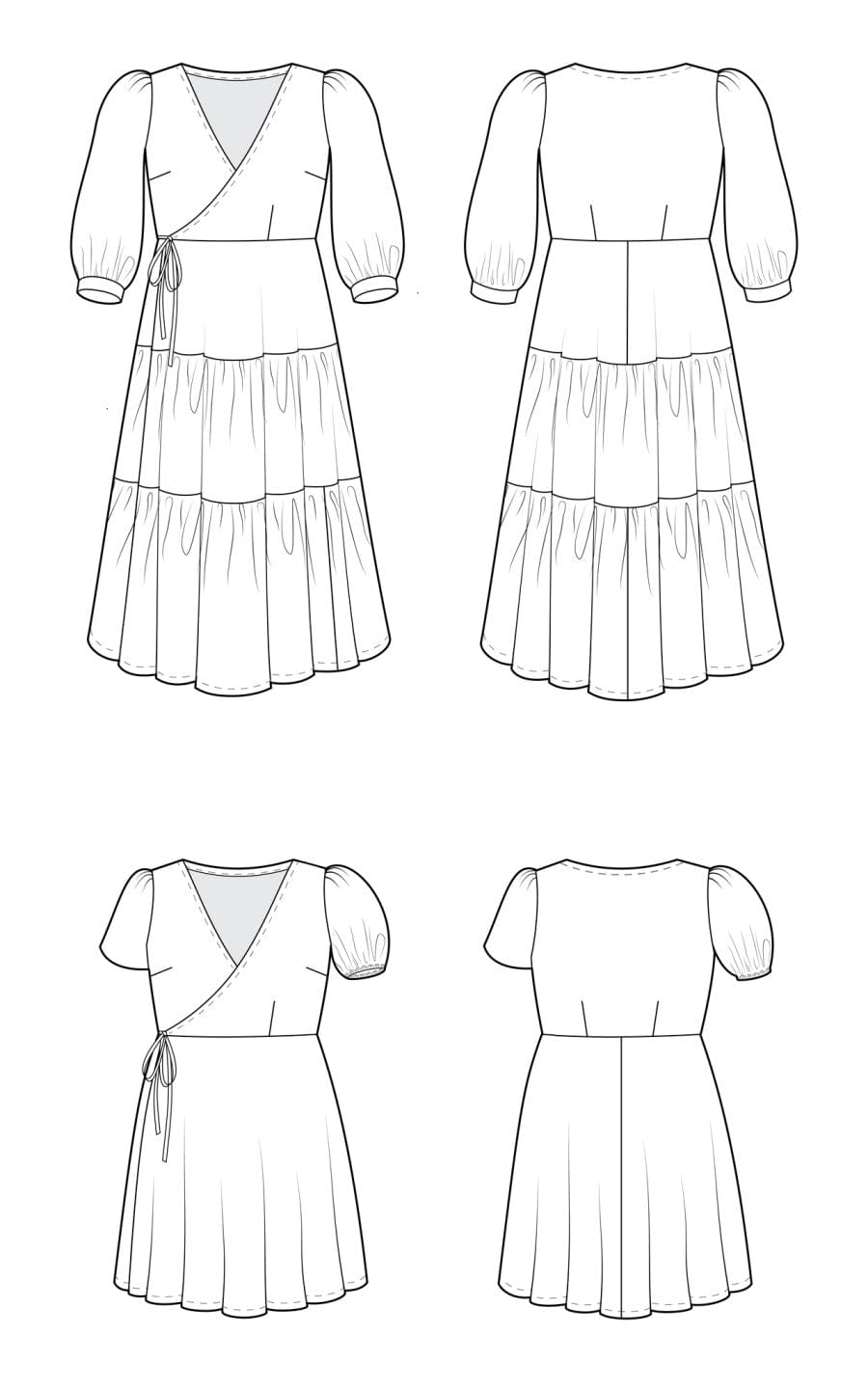 Sewing Patterns Roseclair Dress Pattern - Cashmerette