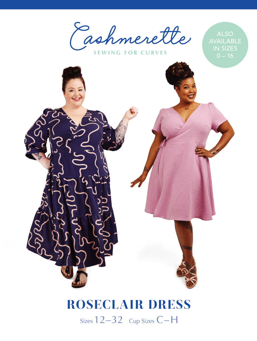 Sewing Patterns Roseclair Dress Pattern - Cashmerette