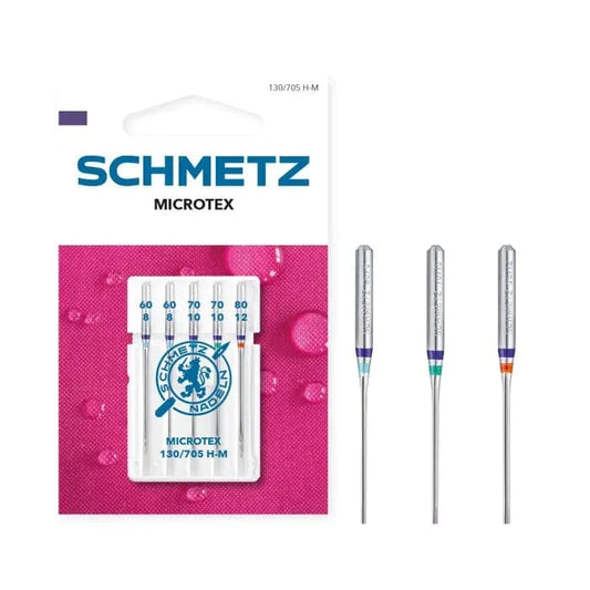 machine needles Schmetz microtex needles - assorted