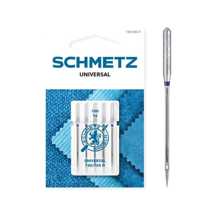 Schmetz universal machine needles - 100/16 - Pack of 5