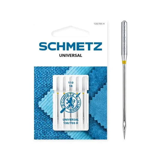 Schmetz universal machine needles - 110/18 - Pack of 5