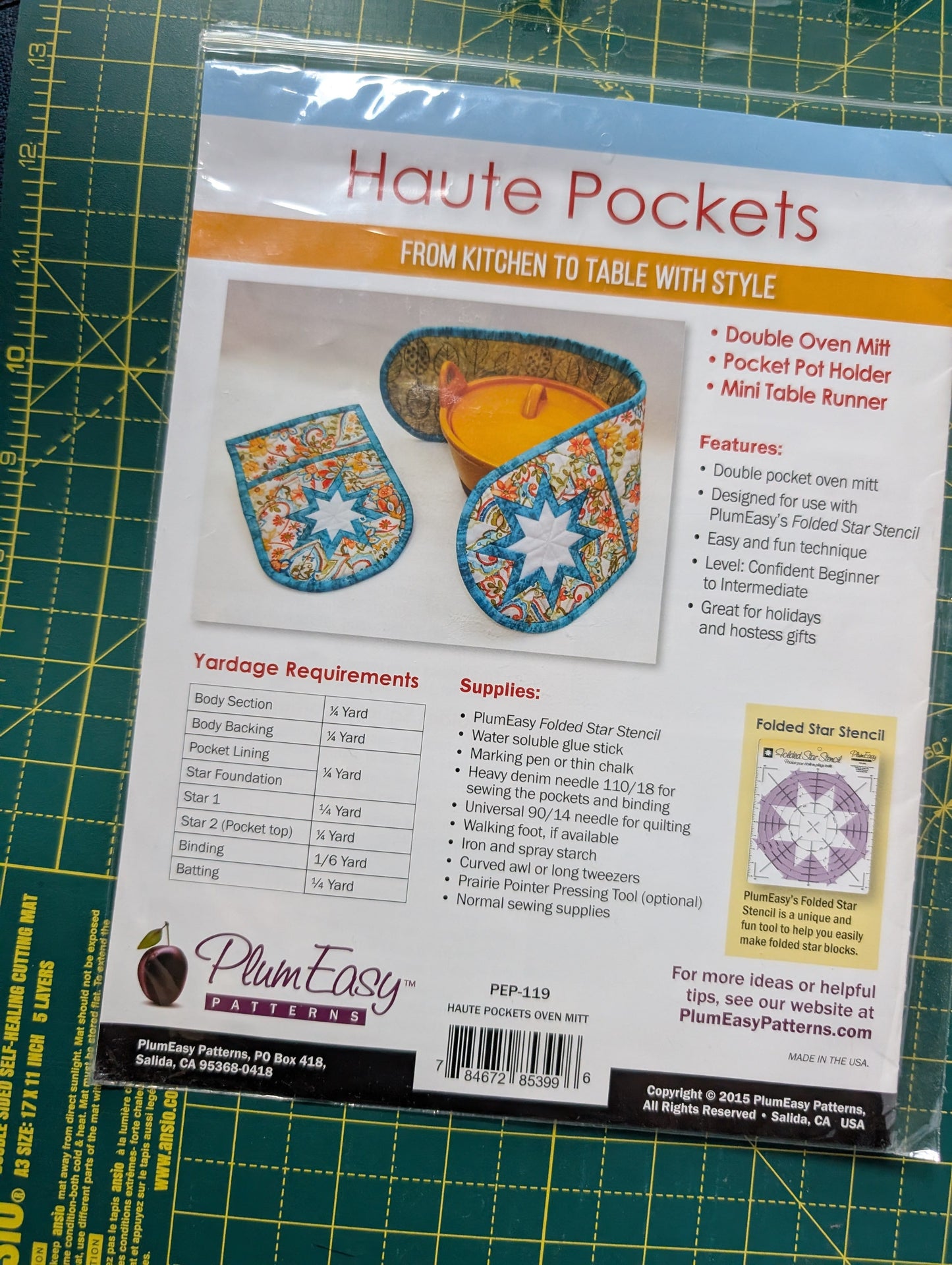 Sewing patterns - uncut
