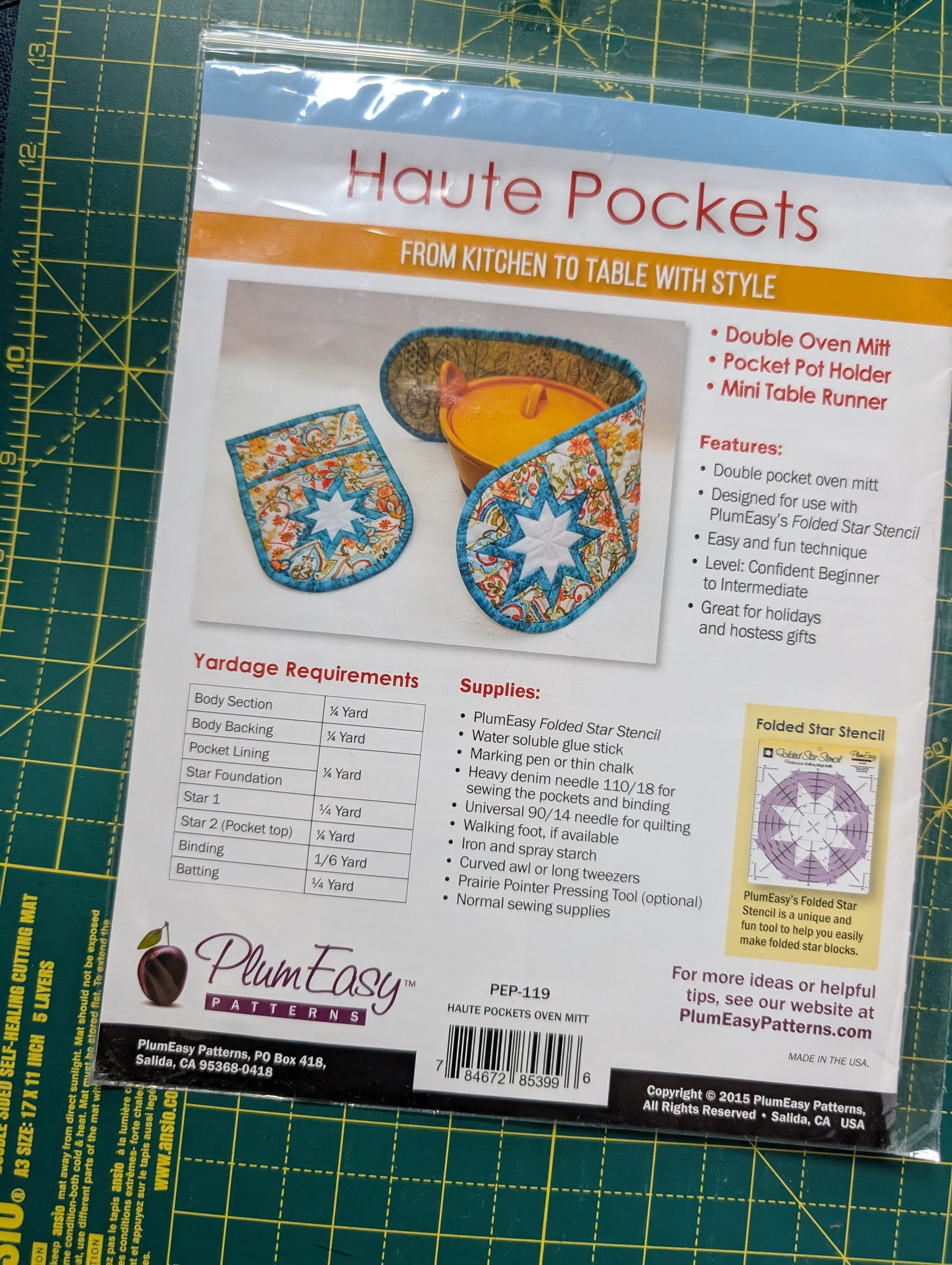 Sewing patterns - uncut