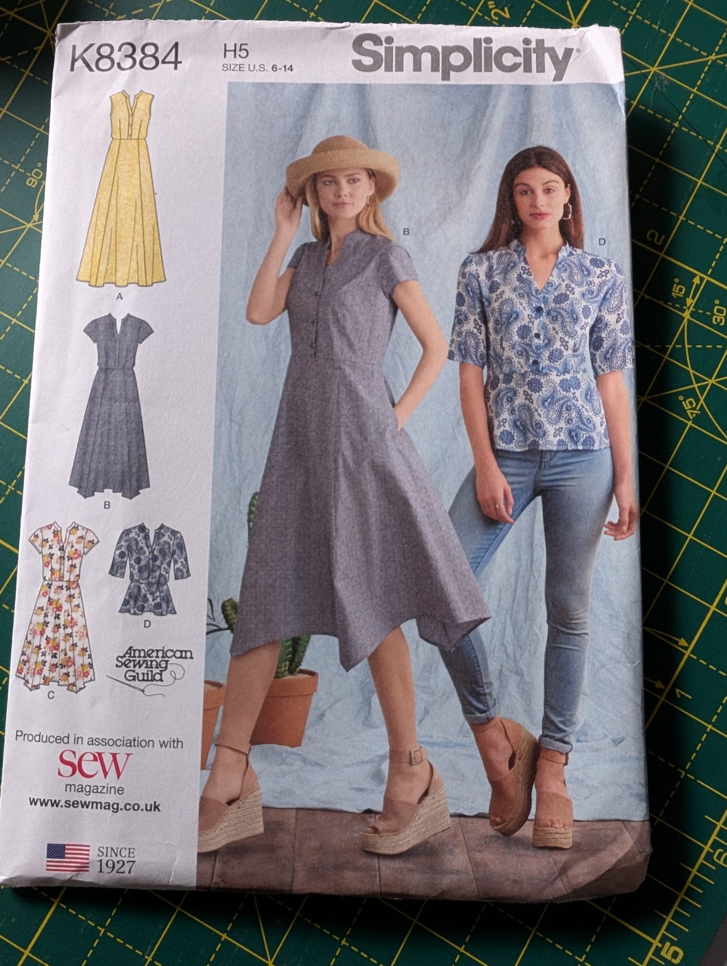 Sewing patterns - uncut