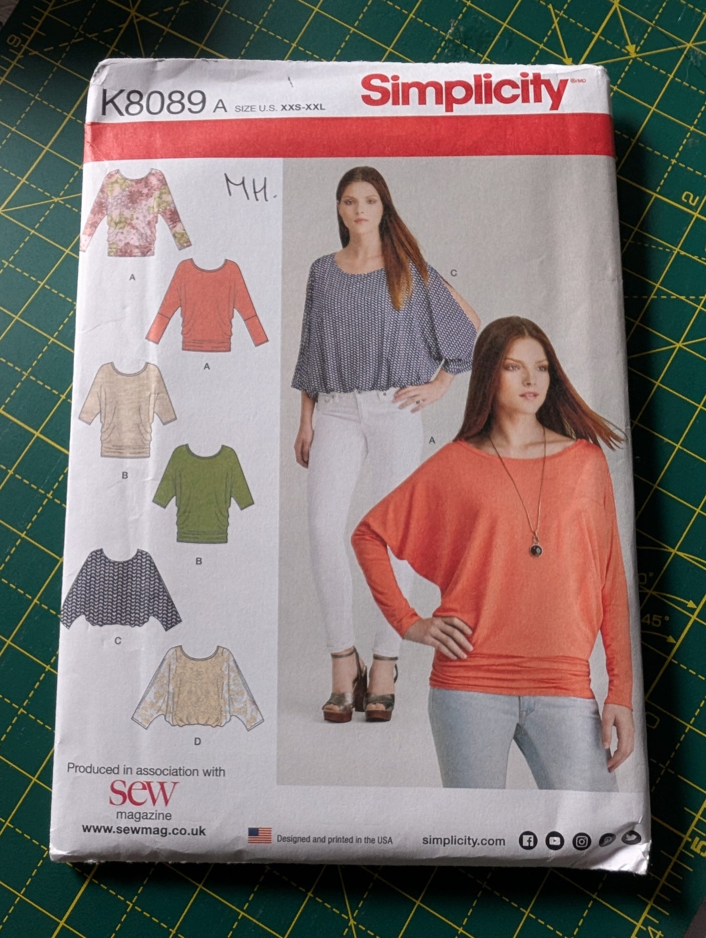 Sewing patterns - uncut