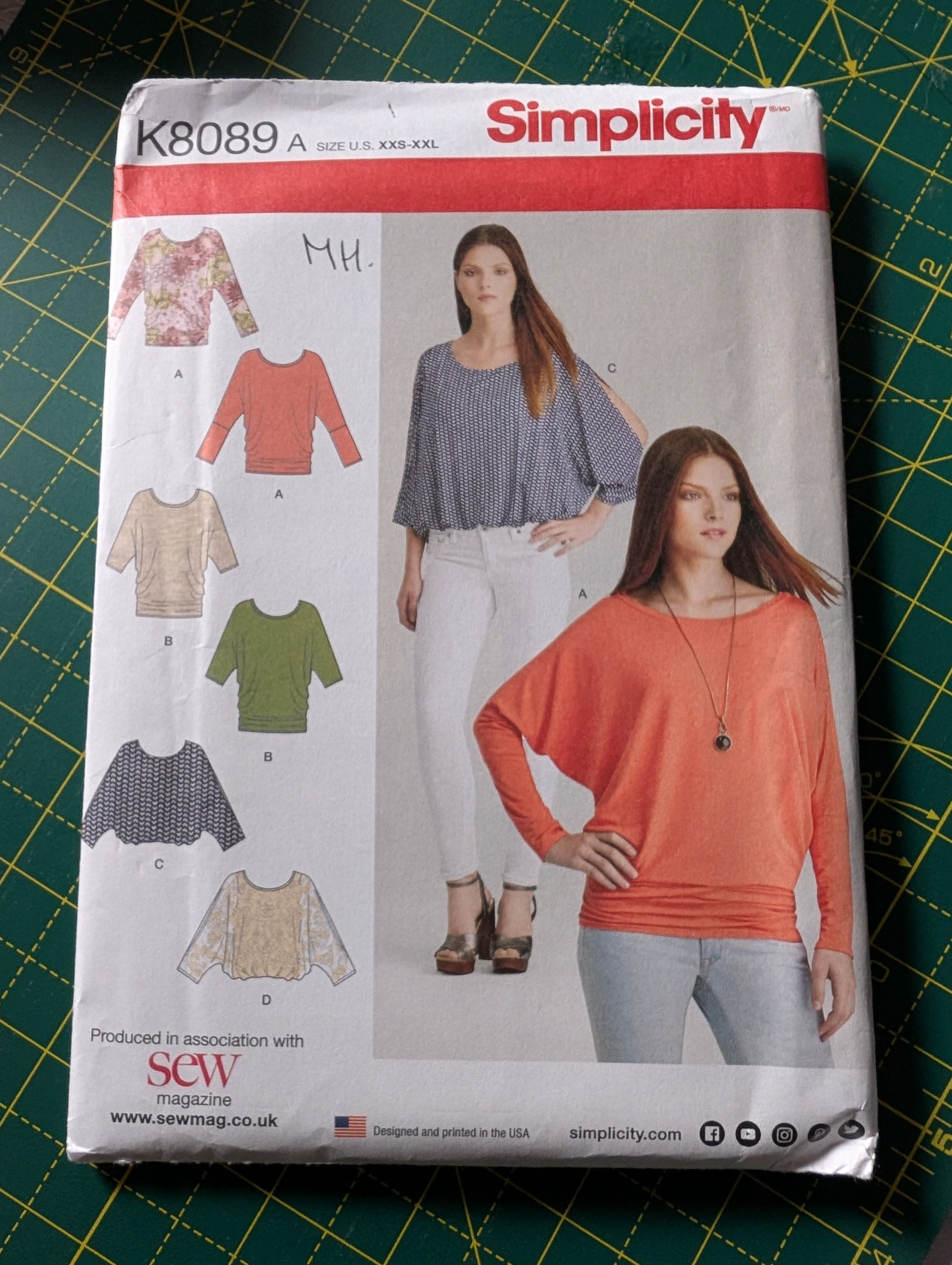 Sewing patterns - uncut