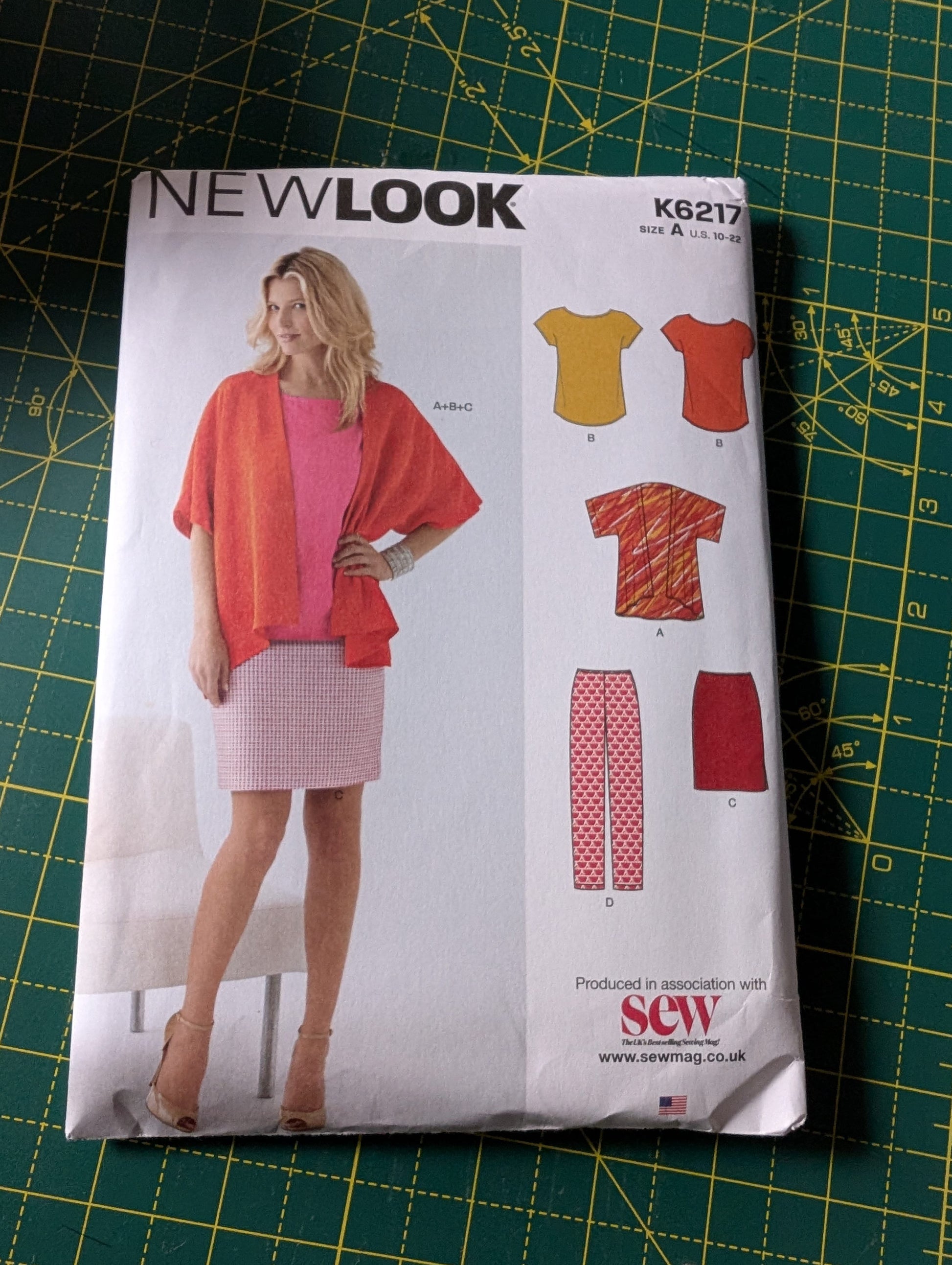 Sewing patterns - uncut