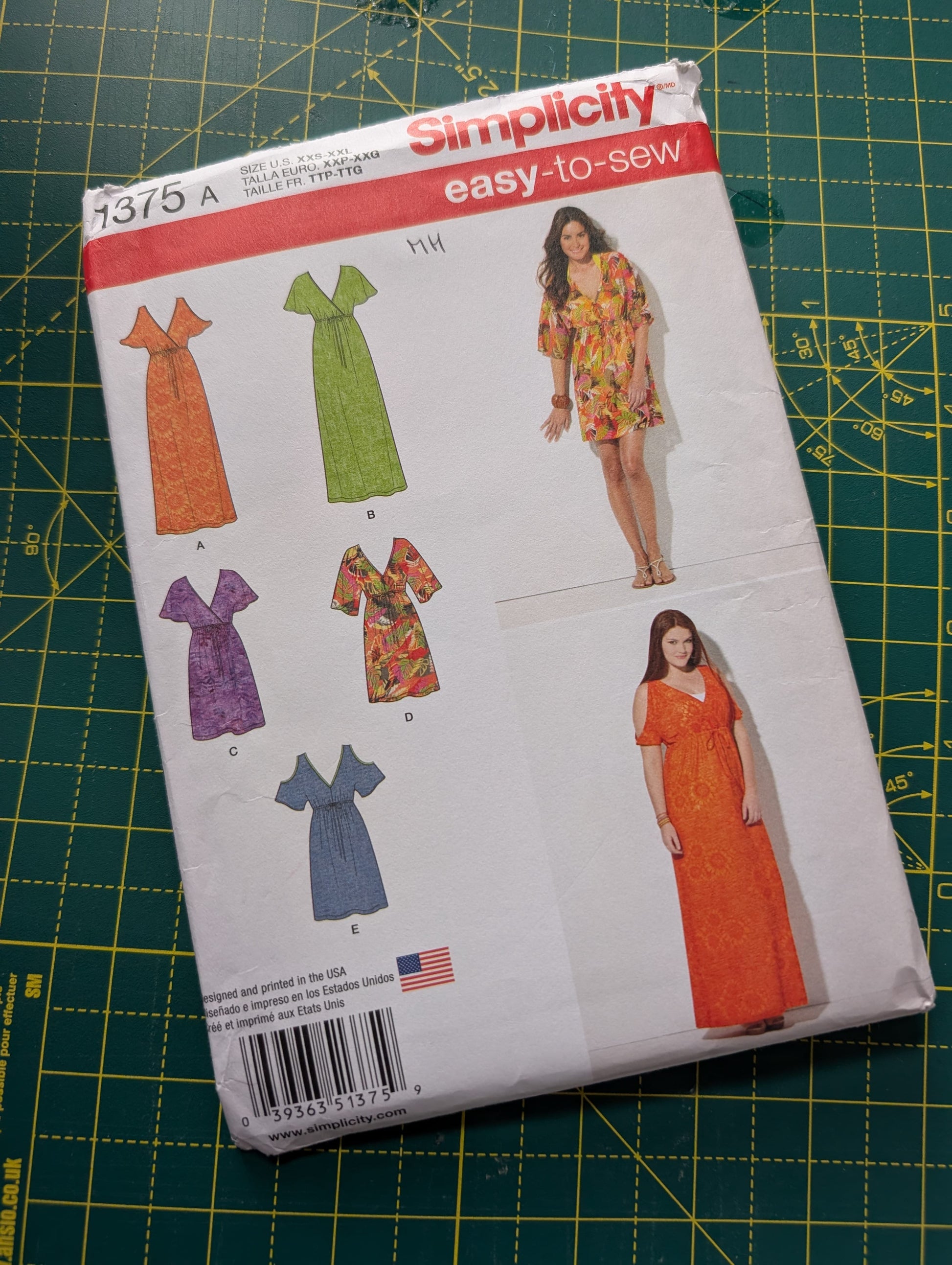 Sewing patterns - uncut