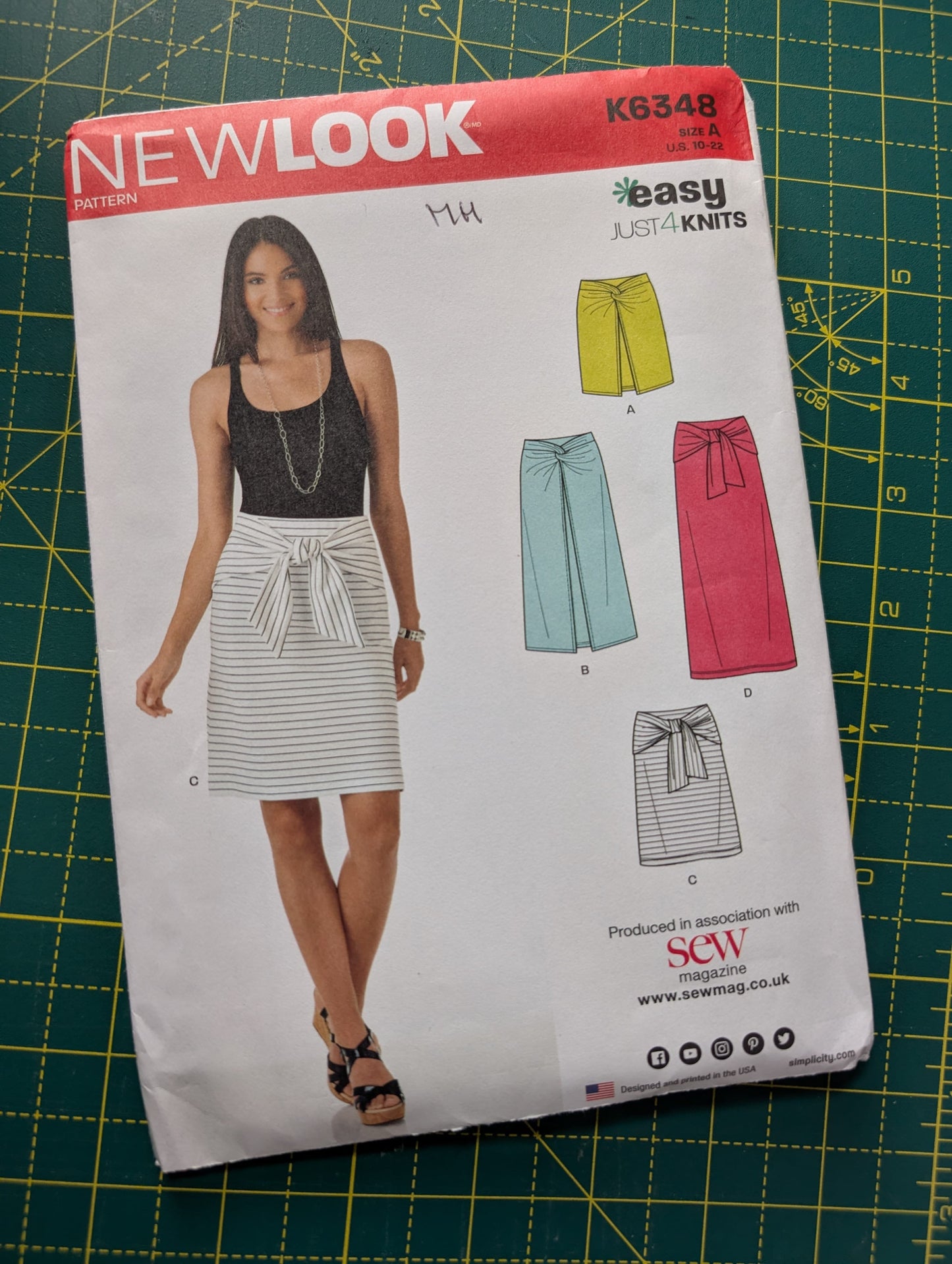 Sewing patterns - uncut