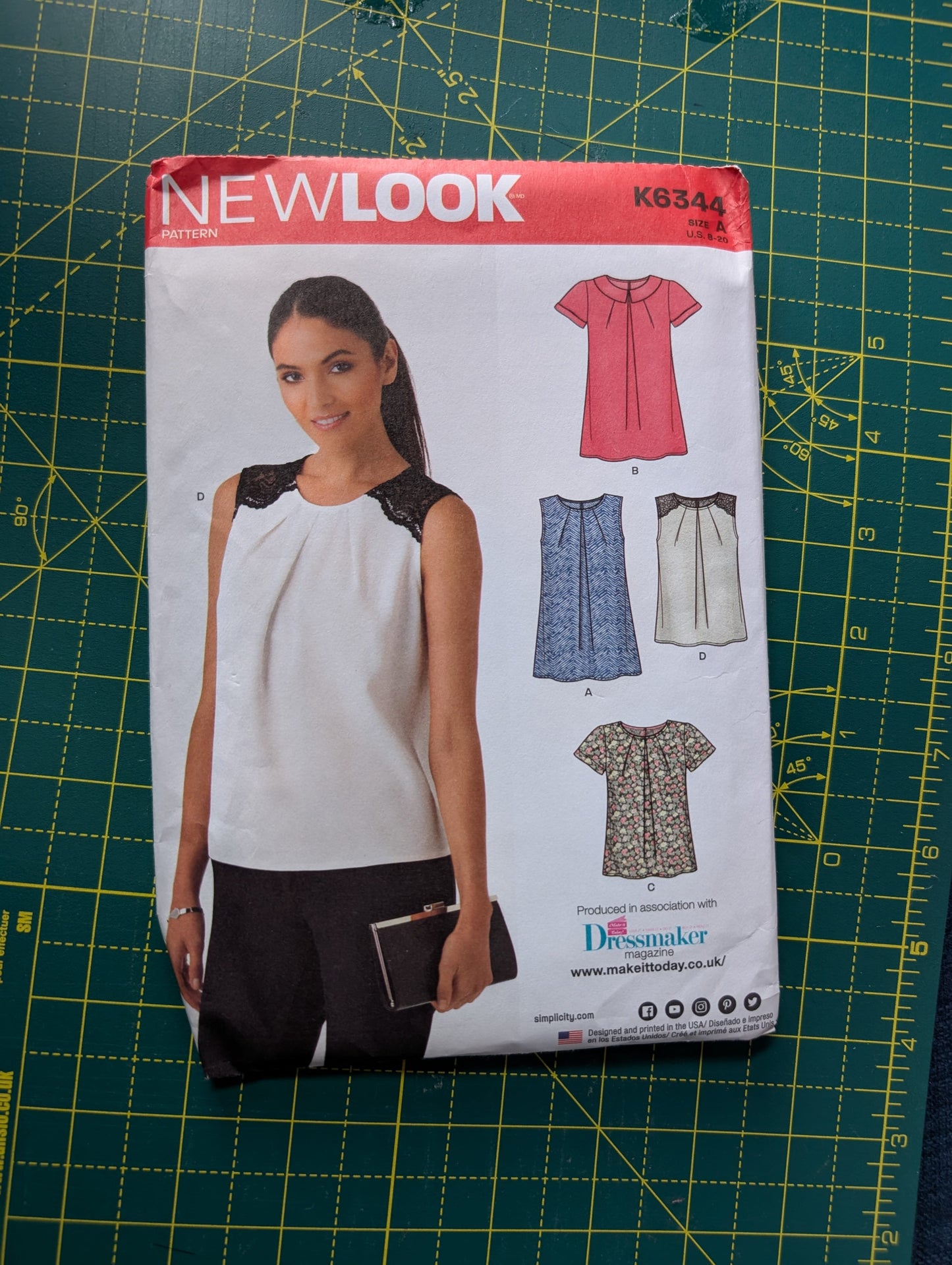 Sewing patterns - uncut