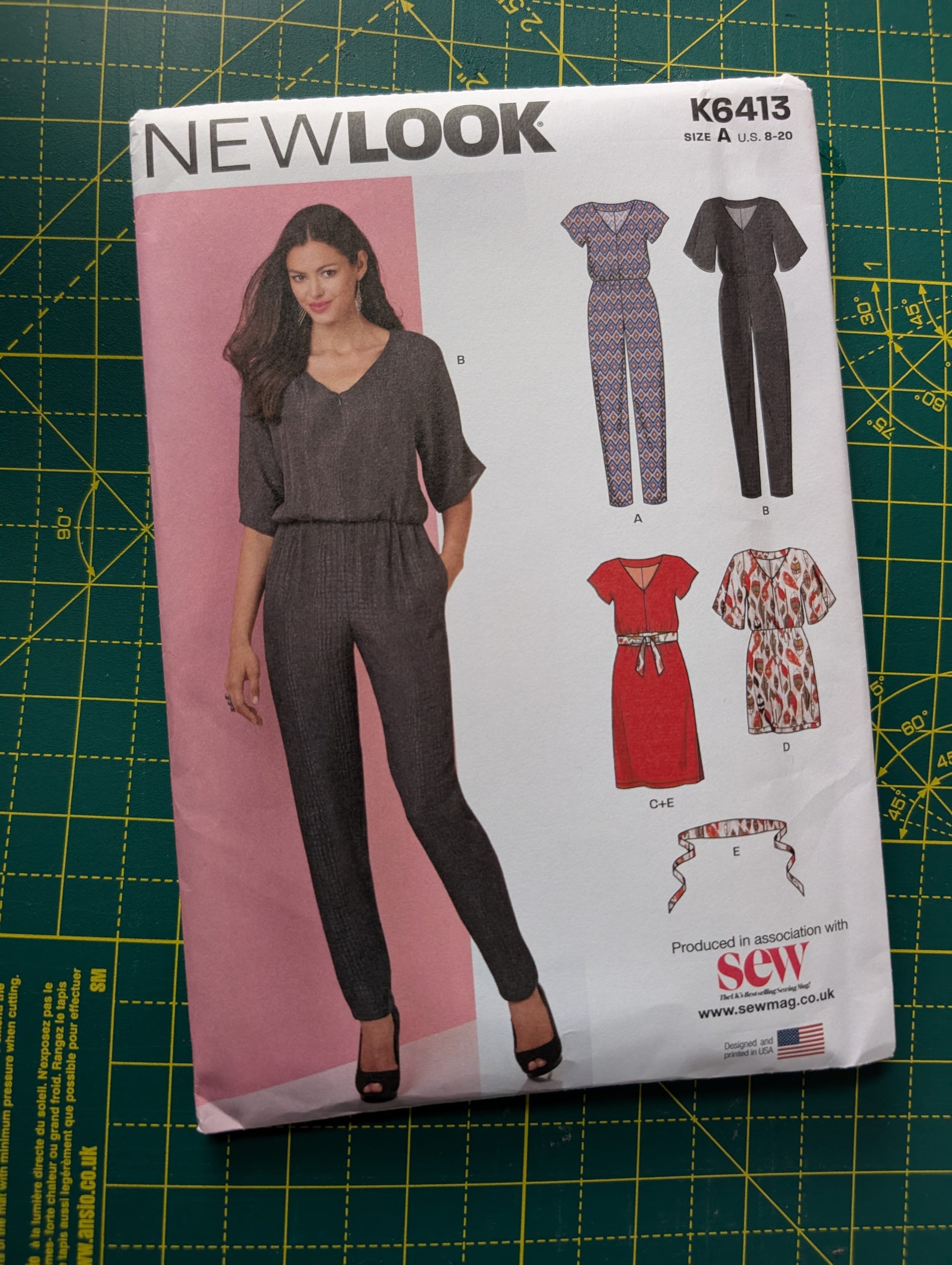 Sewing patterns - uncut