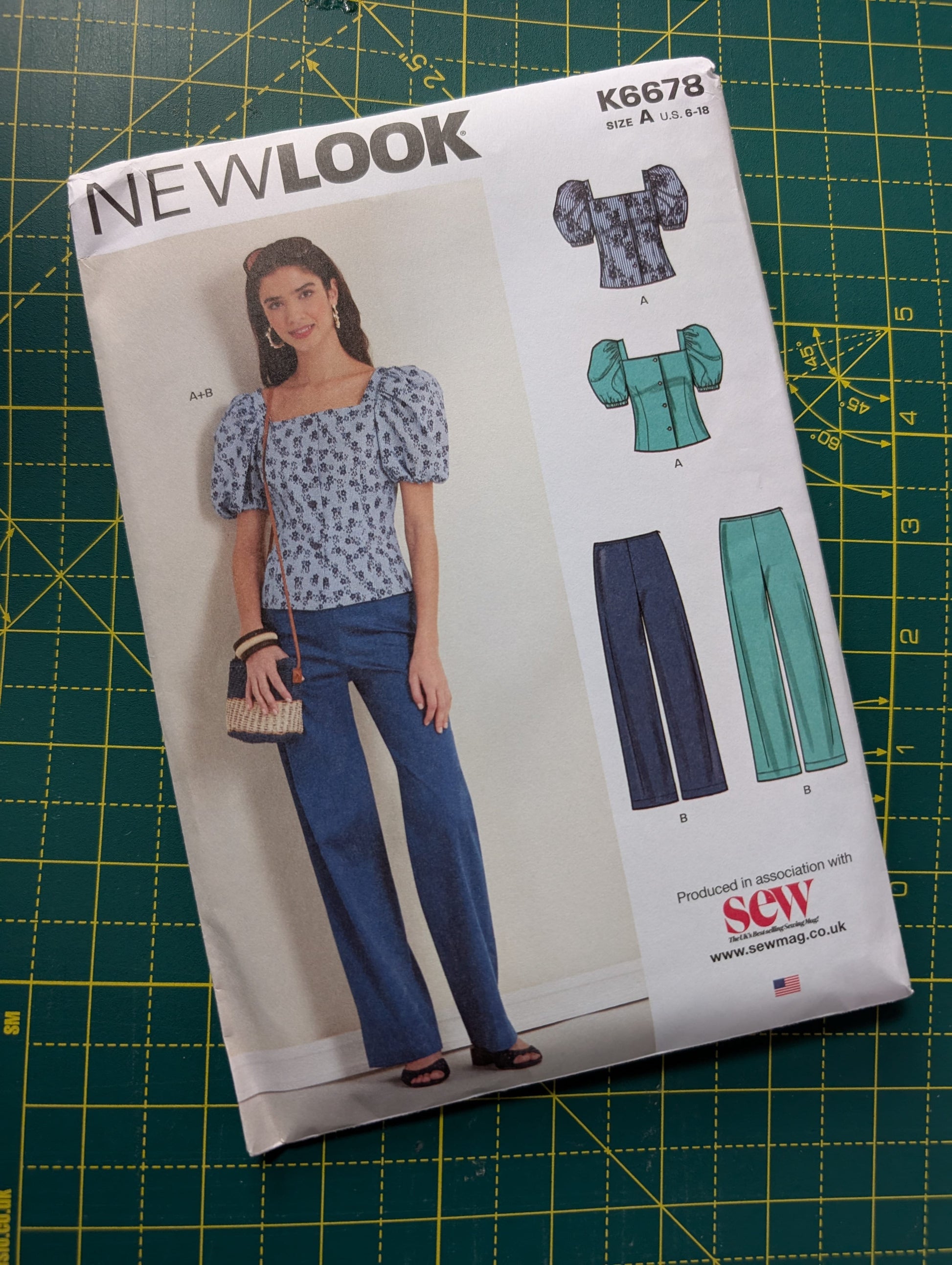 Sewing patterns - uncut