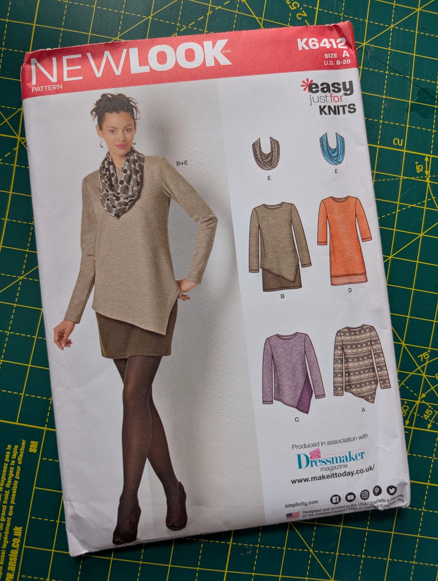 Sewing patterns - uncut