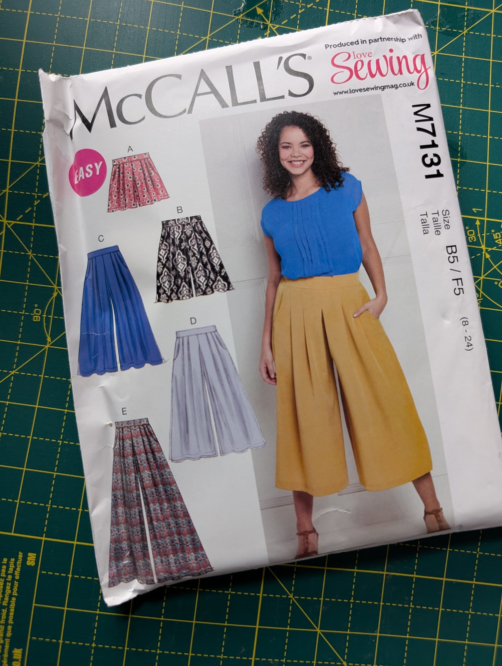 Sewing patterns - uncut