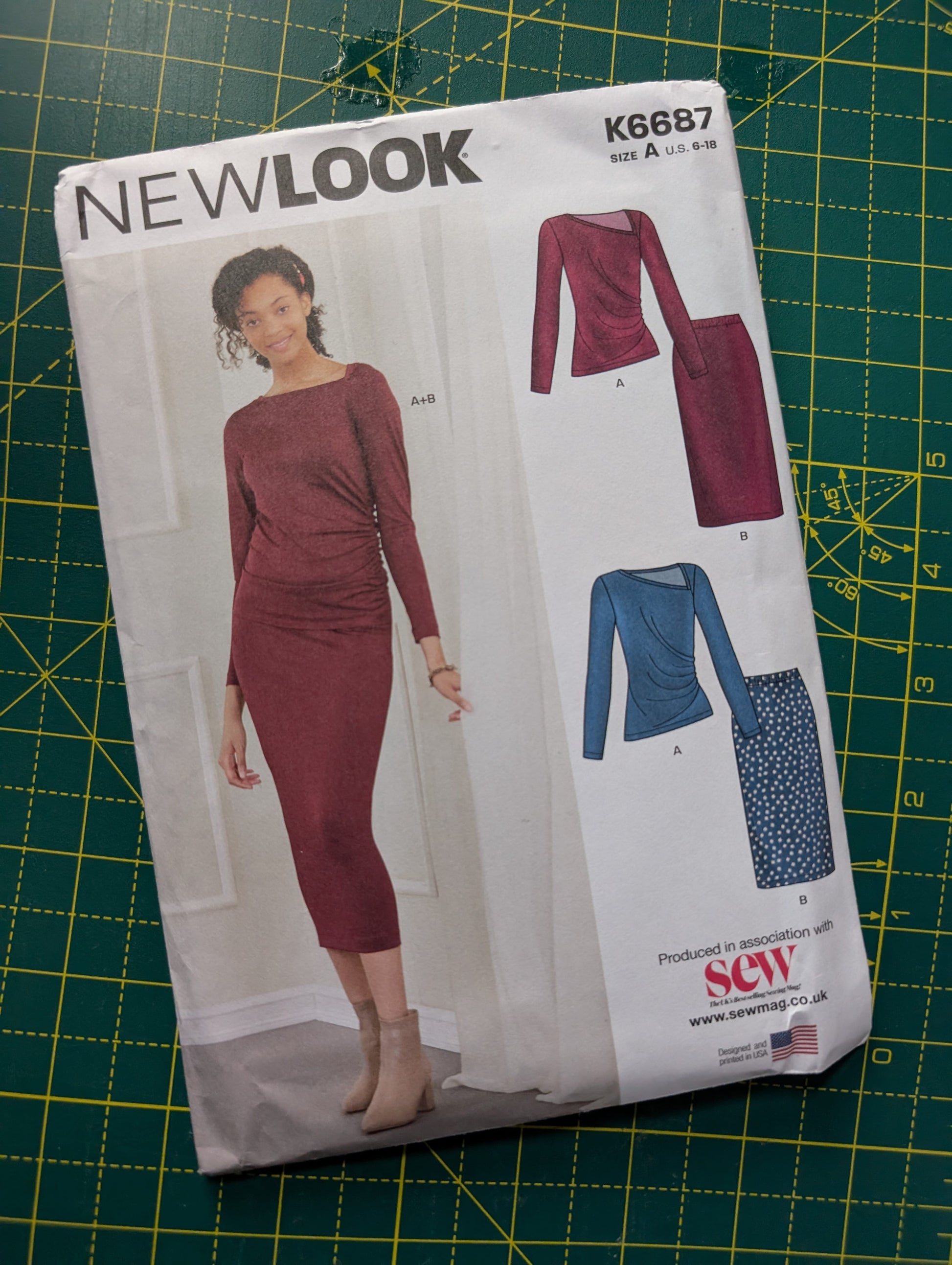 Sewing patterns - uncut