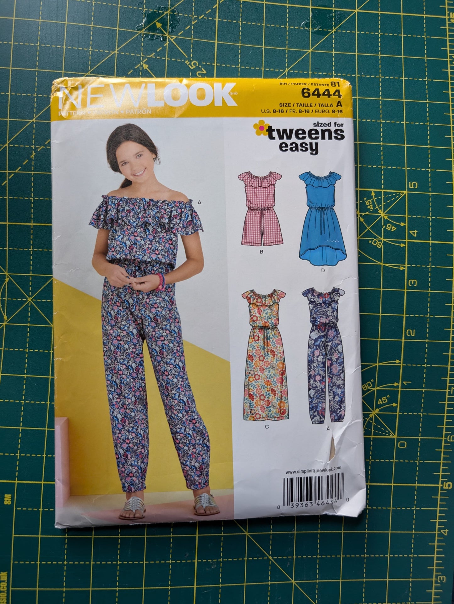 Sewing patterns - uncut