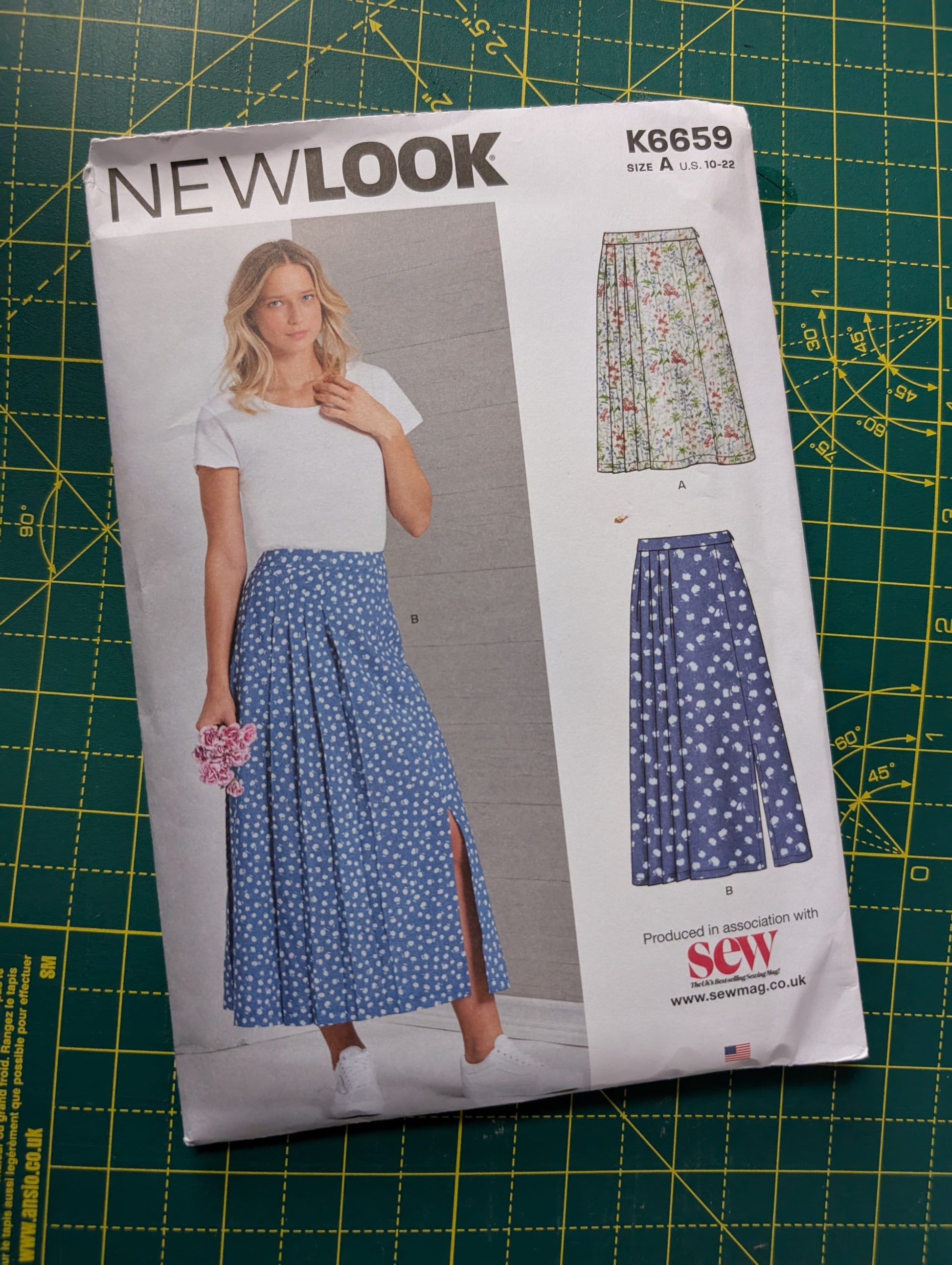 Sewing patterns - uncut