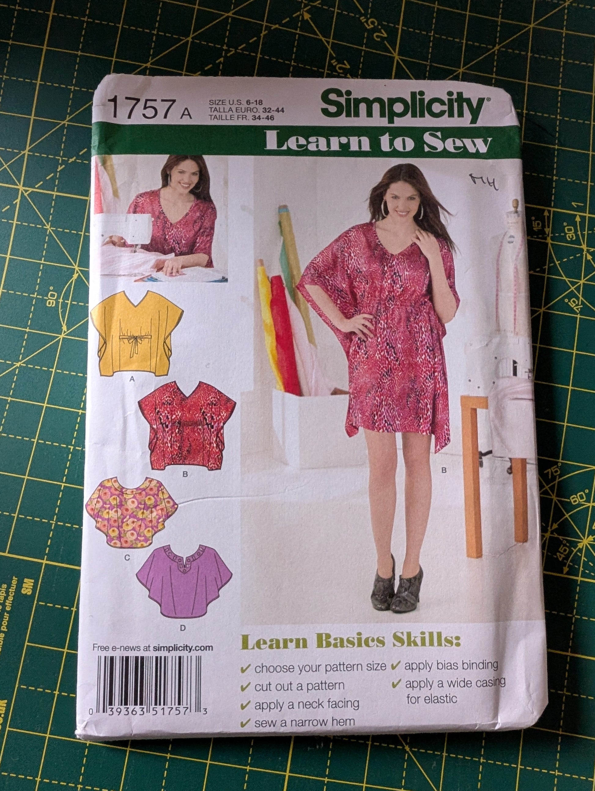 Sewing patterns - uncut
