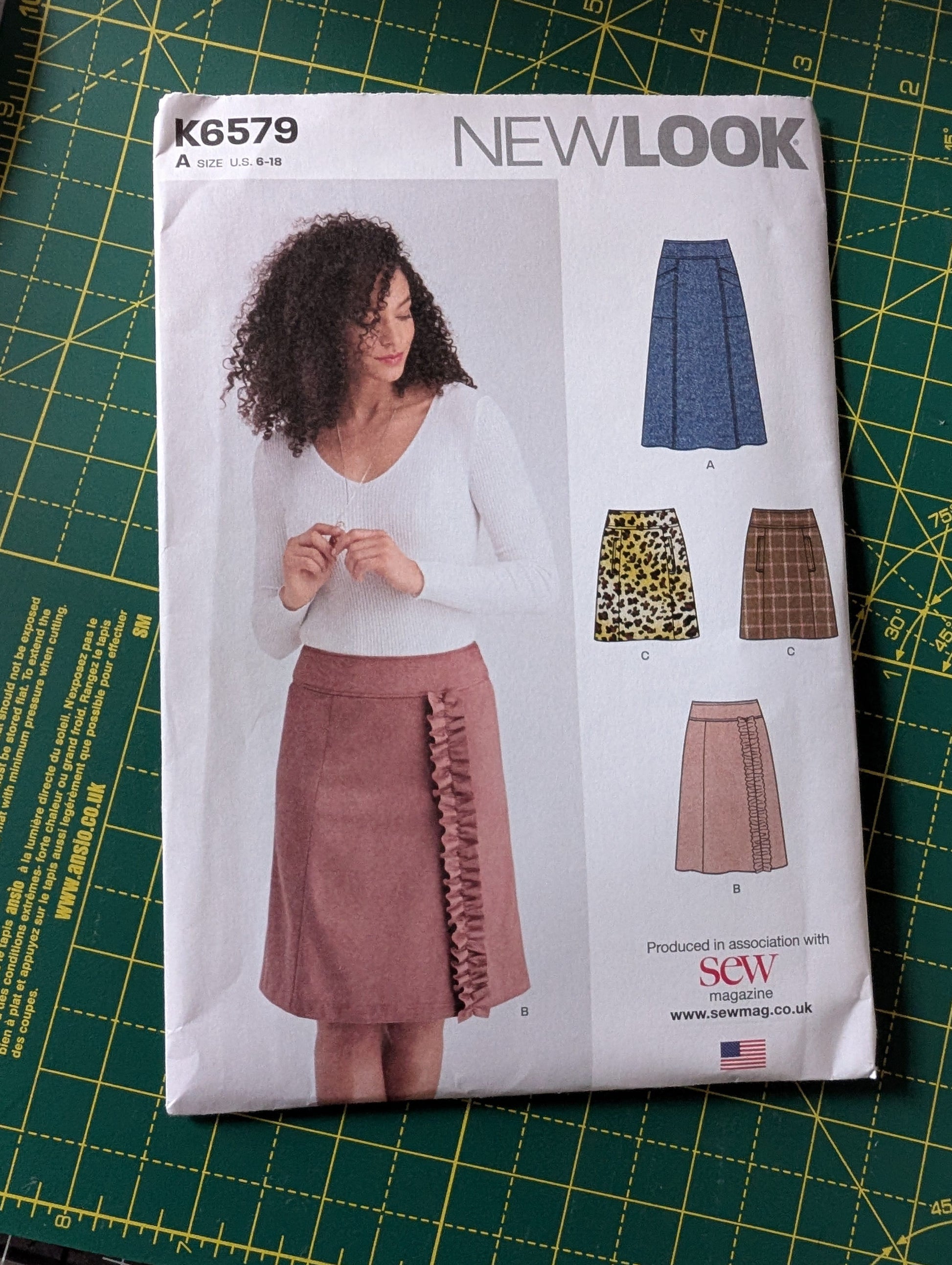 Sewing patterns - uncut