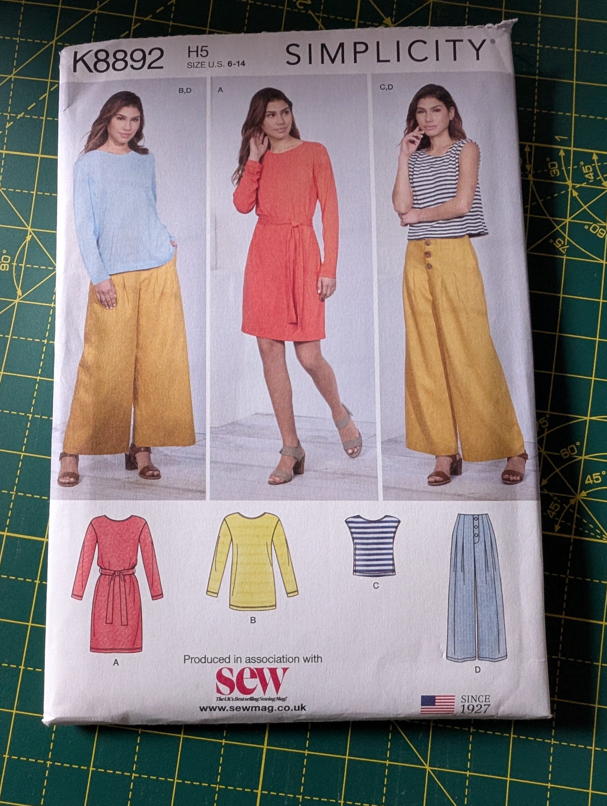 Sewing patterns - uncut