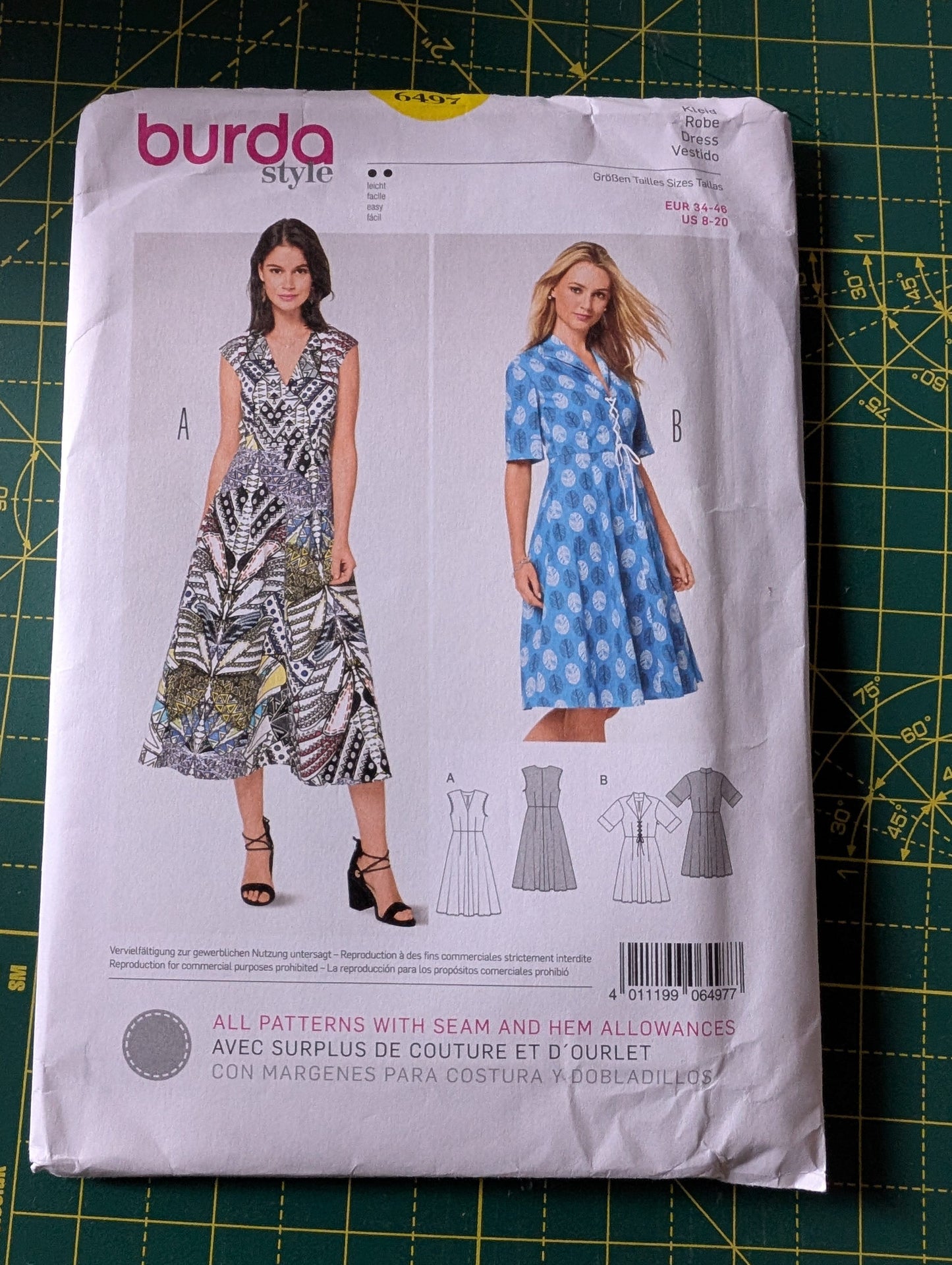 Sewing patterns - uncut