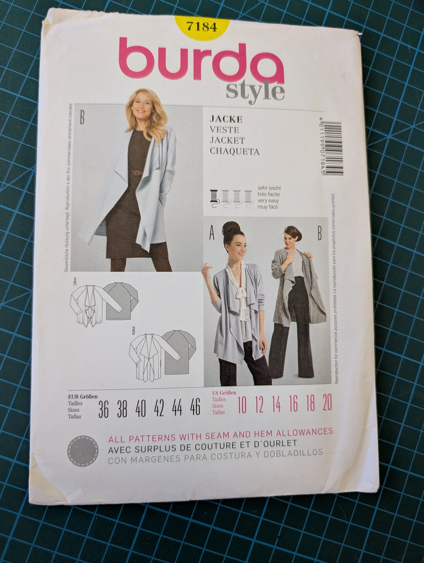 Sewing patterns - uncut