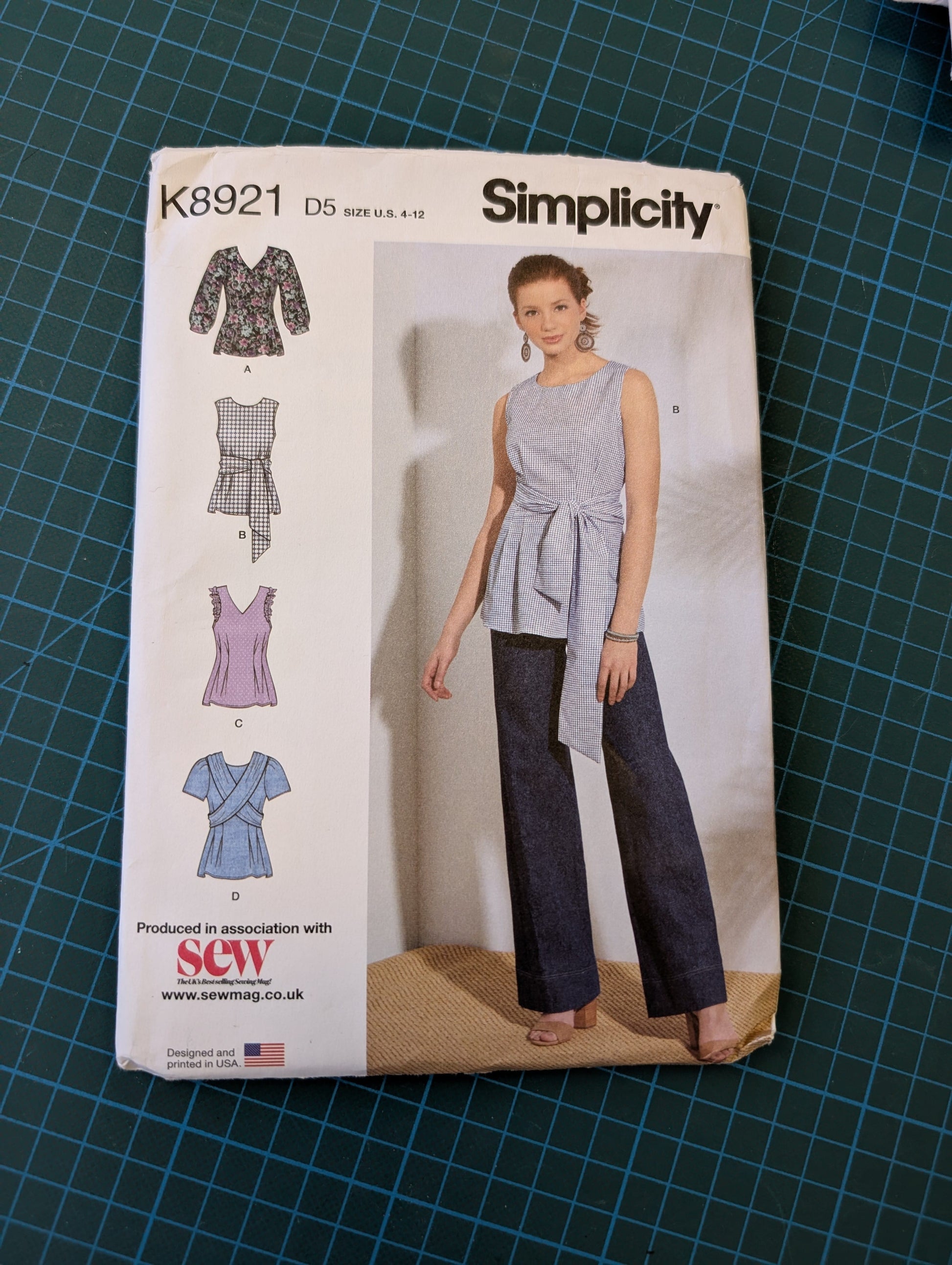 Sewing patterns - uncut