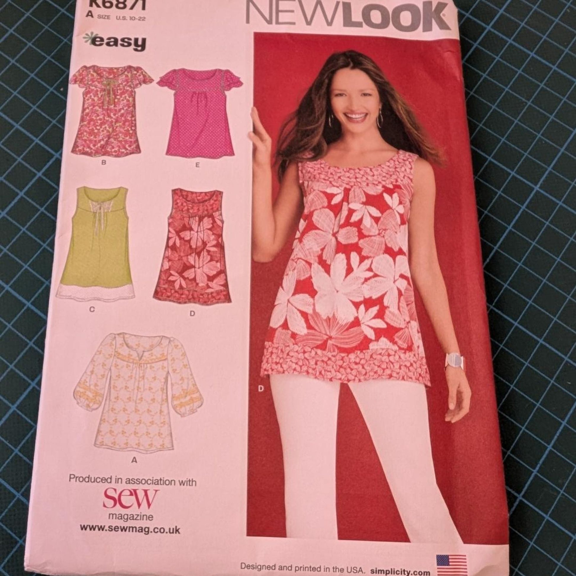 Sewing patterns - uncut