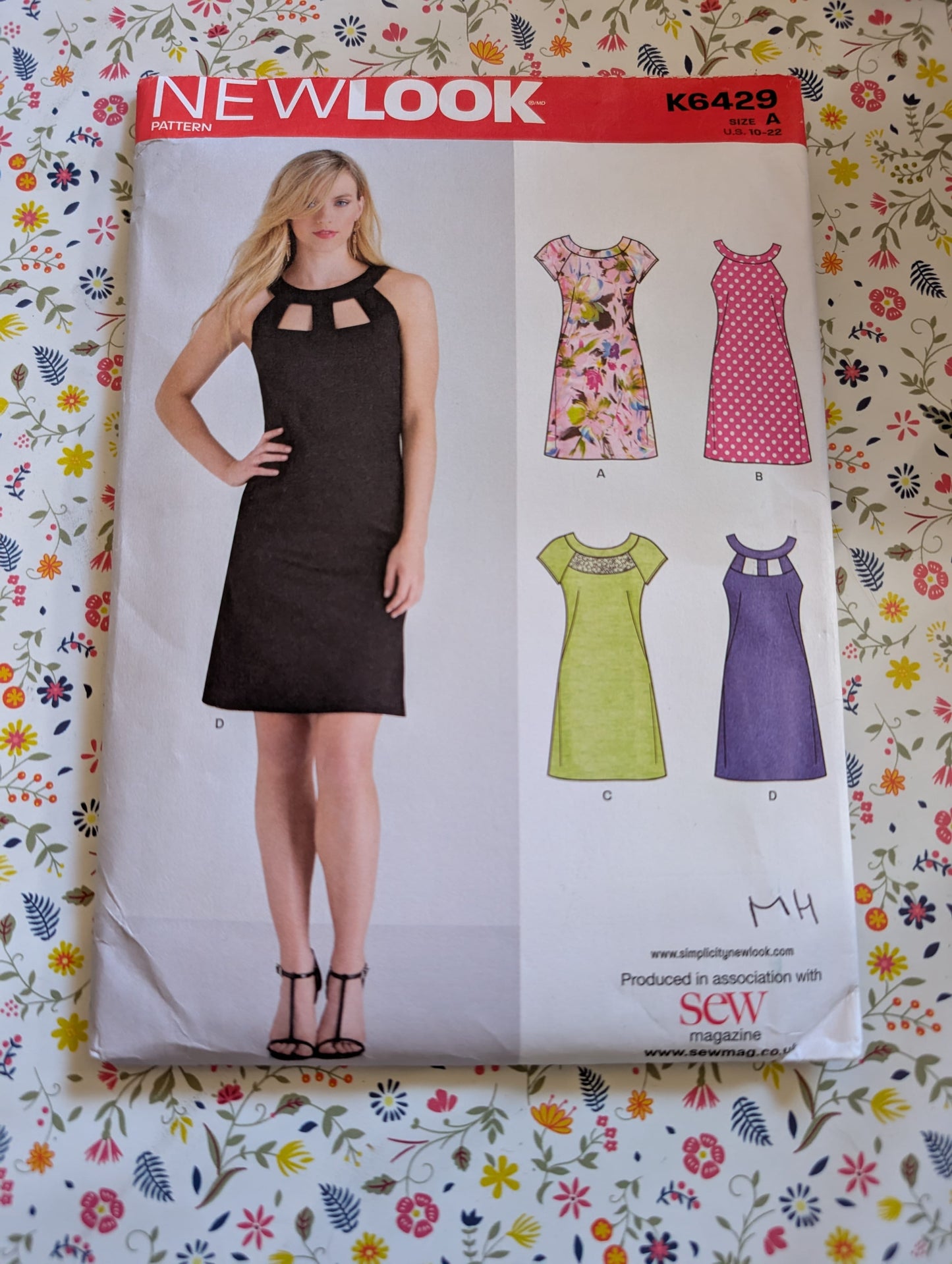 Sewing patterns - uncut
