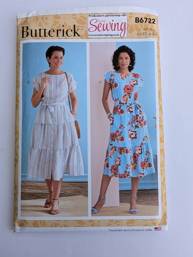 Sewing patterns - uncut
