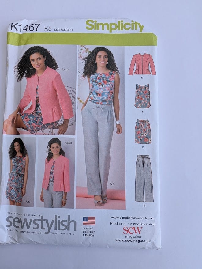 Sewing patterns - uncut