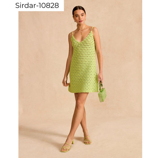 Sirdar-Cocktail hour crochet dress-DK pattern-10828