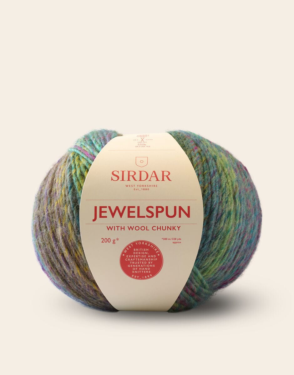 aran yarn Sirdar Jewelspun chunky with wool 200g