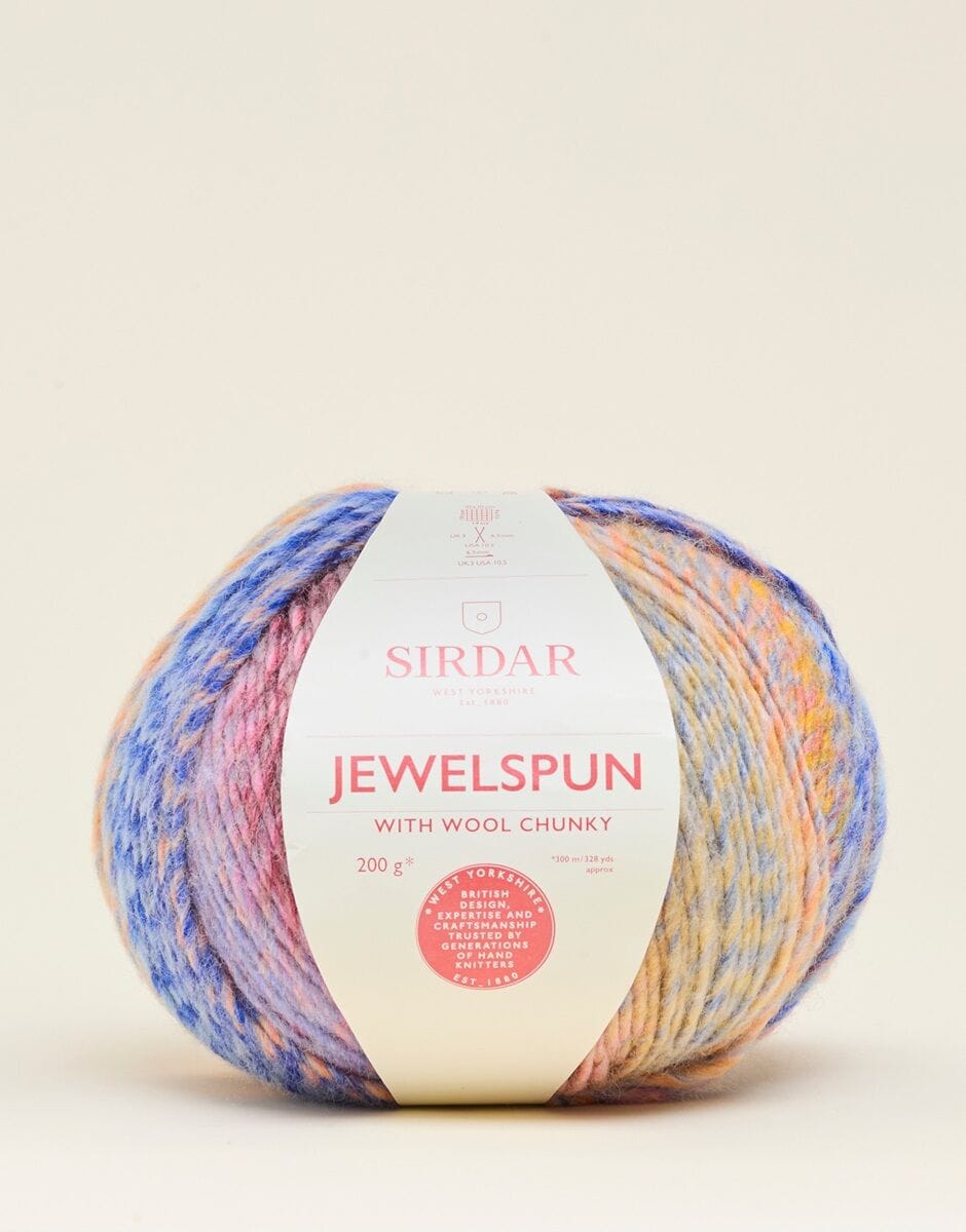 aran yarn Sirdar Jewelspun chunky with wool 200g