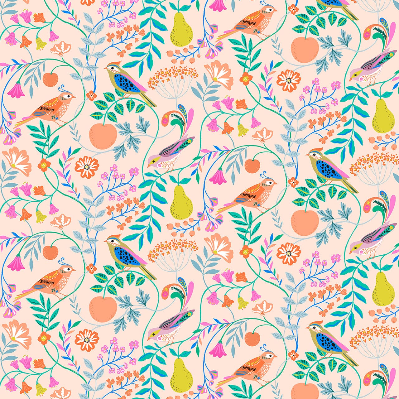 Rayon Fabric Songbird Rayon - Dashwood Studios
