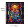 Black stained glass fabric - Radiant Reflections - QT Fabrics - AS30396-J