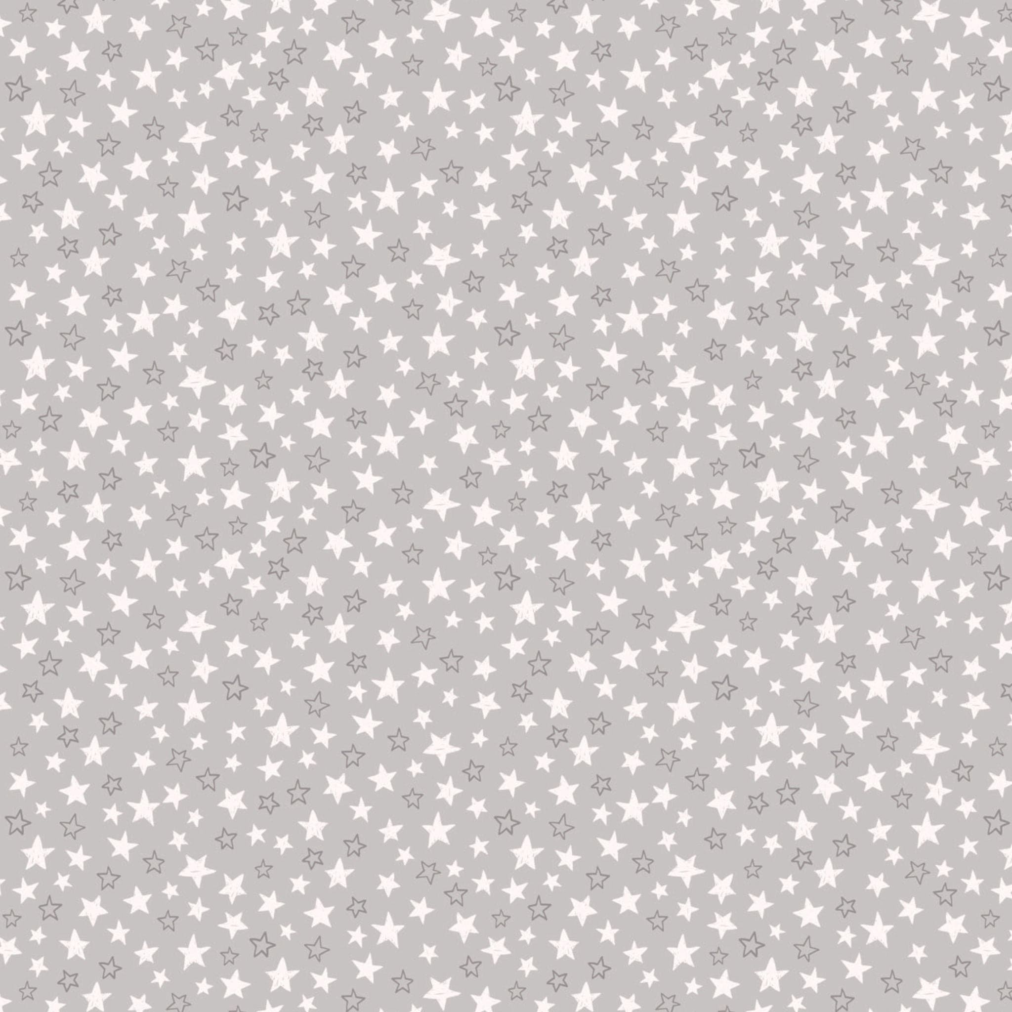 Fabric Stars on pink cotton fabric - Special Delivery - Lewis & Irene