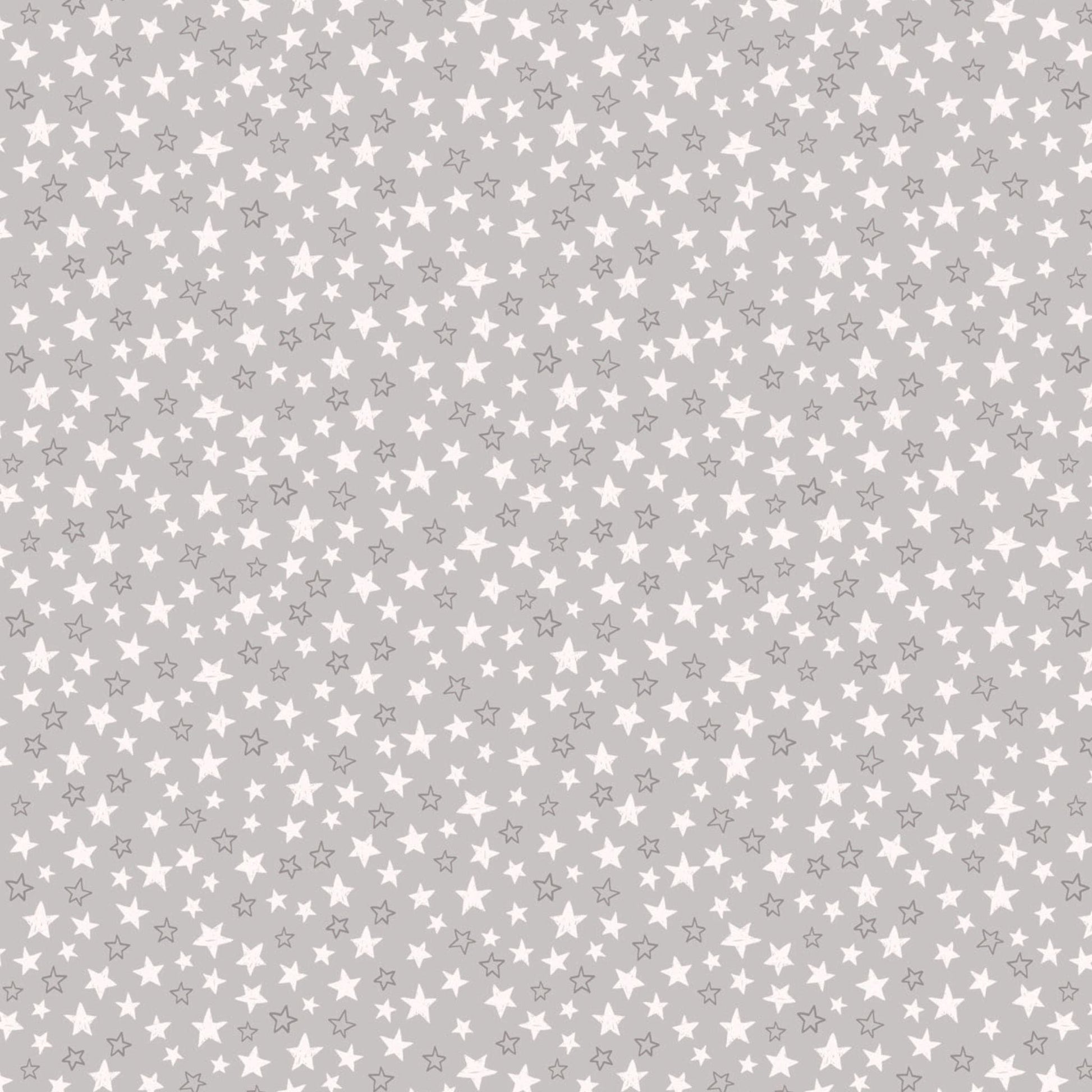 Fabric Stars on pink cotton fabric - Special Delivery - Lewis & Irene