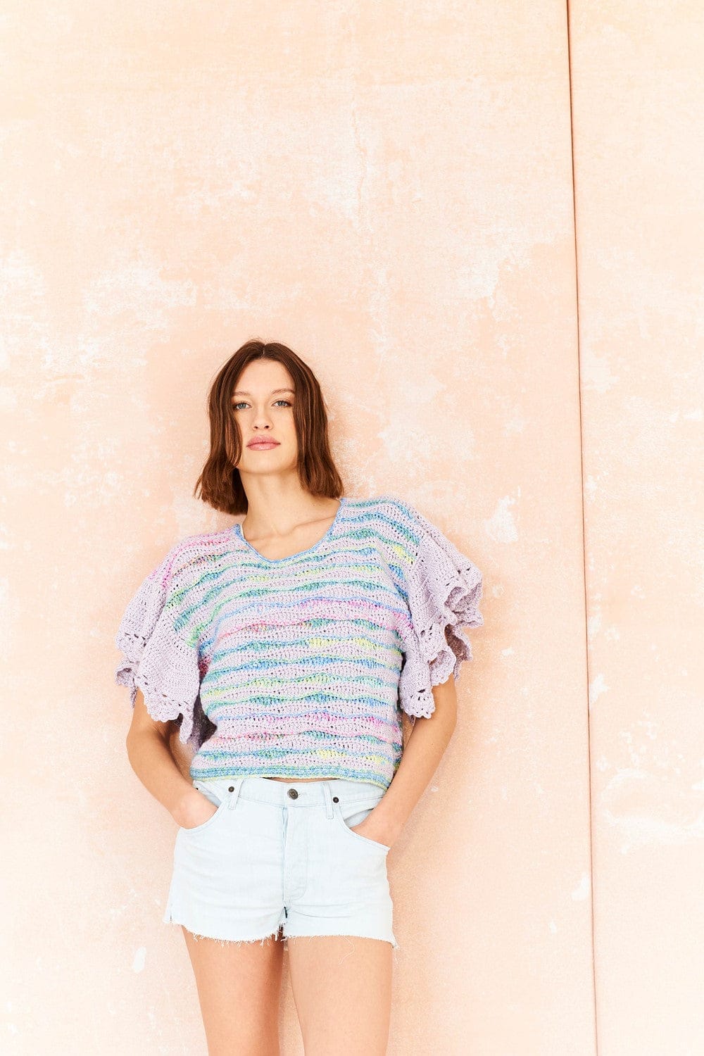 crochet-pattern Stylecraft 10209 crochet t-shirt and sweater