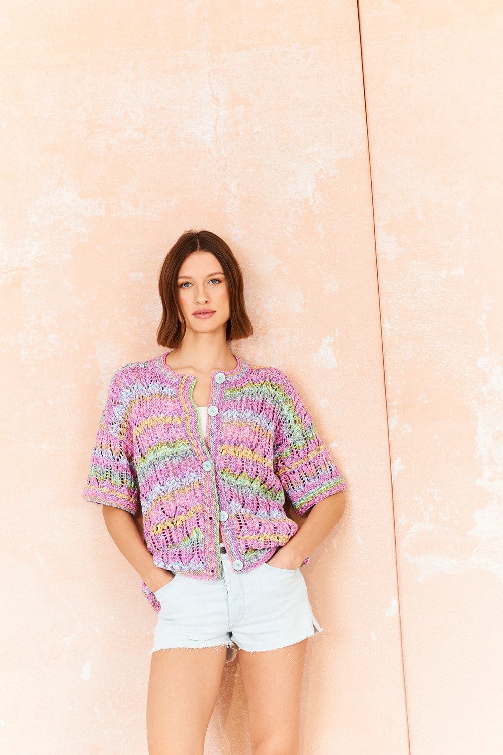 knitting pattern Stylecraft 10211 knitted cardigan and coat