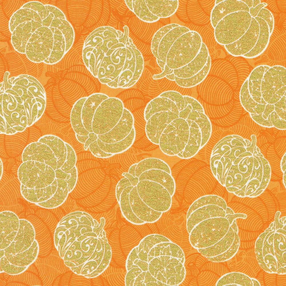 Cotton Fabric Sweet Pumpkin Spice Collection -Autumn- Robert Kaufman