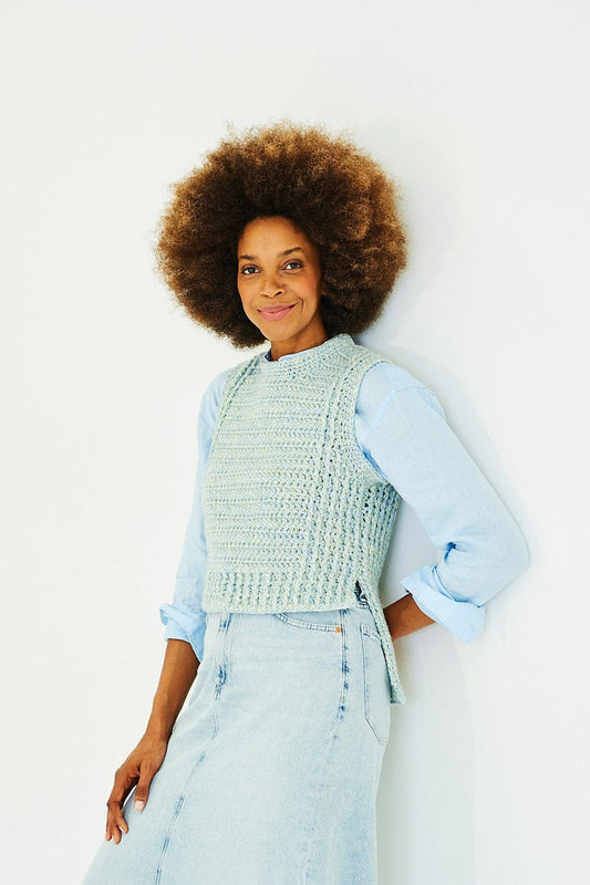 Crochet Tank Tops pattern - Stylecraft 10171