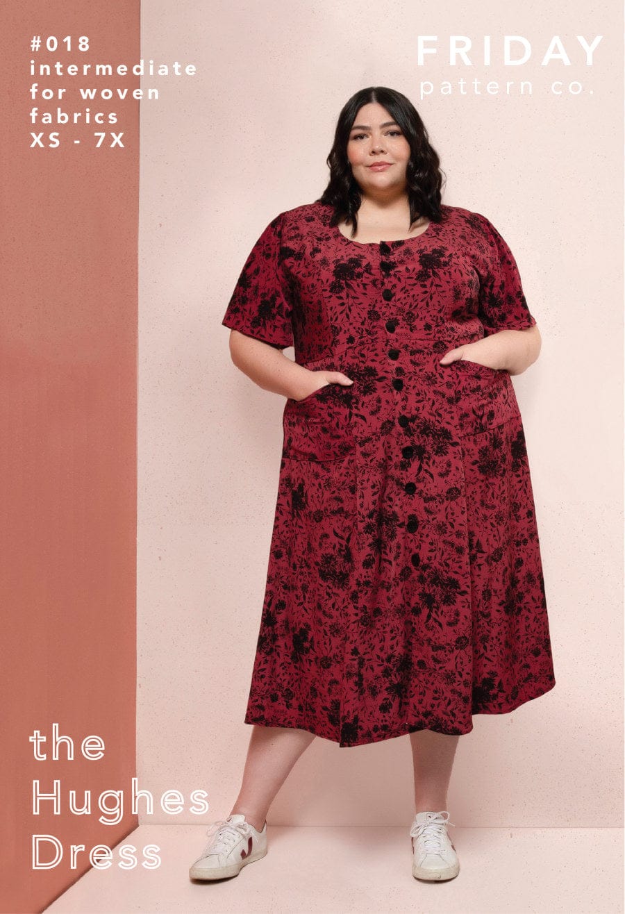 Sewing Patterns The Hughes dress pattern - Friday Pattern Company