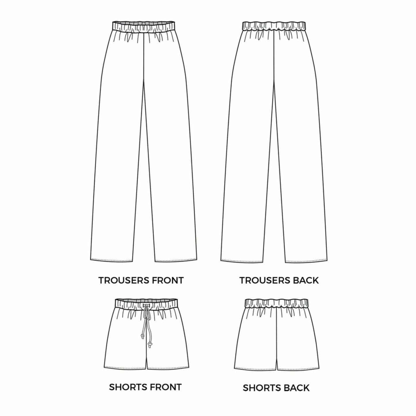 Sewing Pattern Tilly and the Buttons - Jaimie PJ Pattern