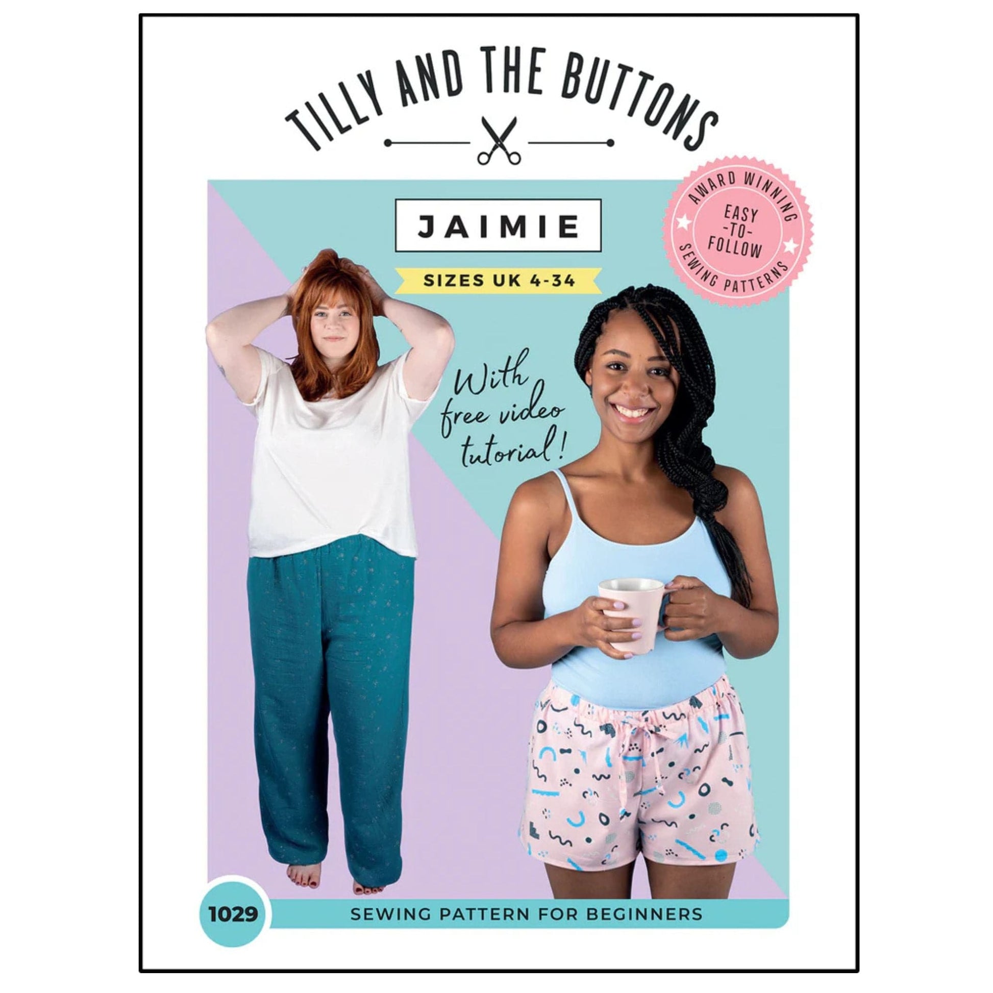 Sewing Pattern Tilly and the Buttons - Jaimie PJ Pattern